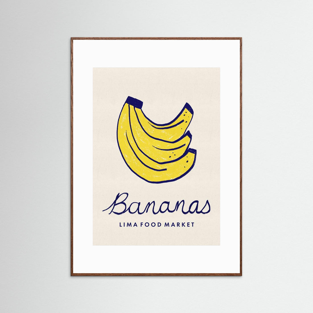 Bananas Lima Food Market Peru by Dirkie Nell