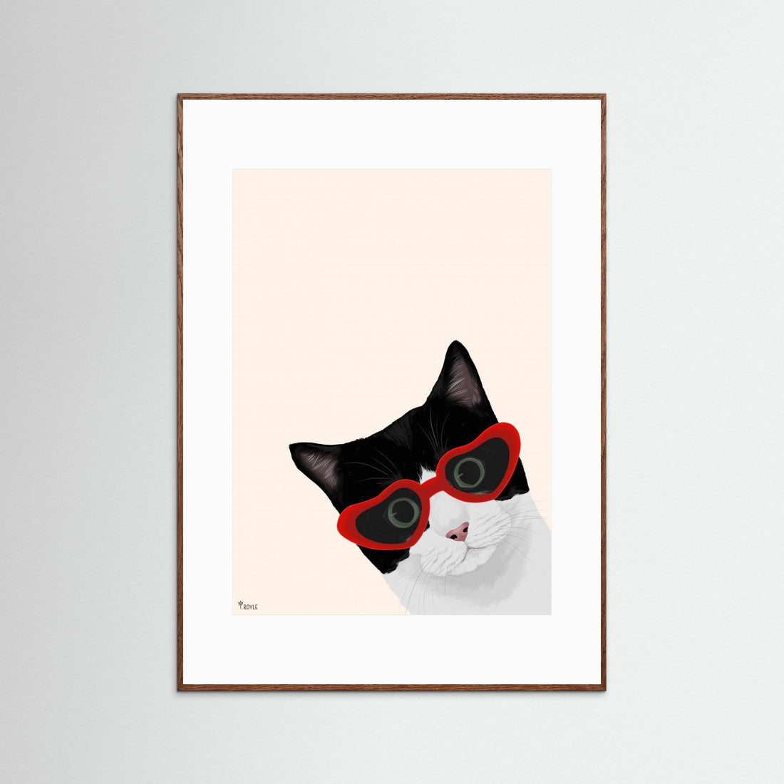 Vintage Cheeky Cat by Tara Royle