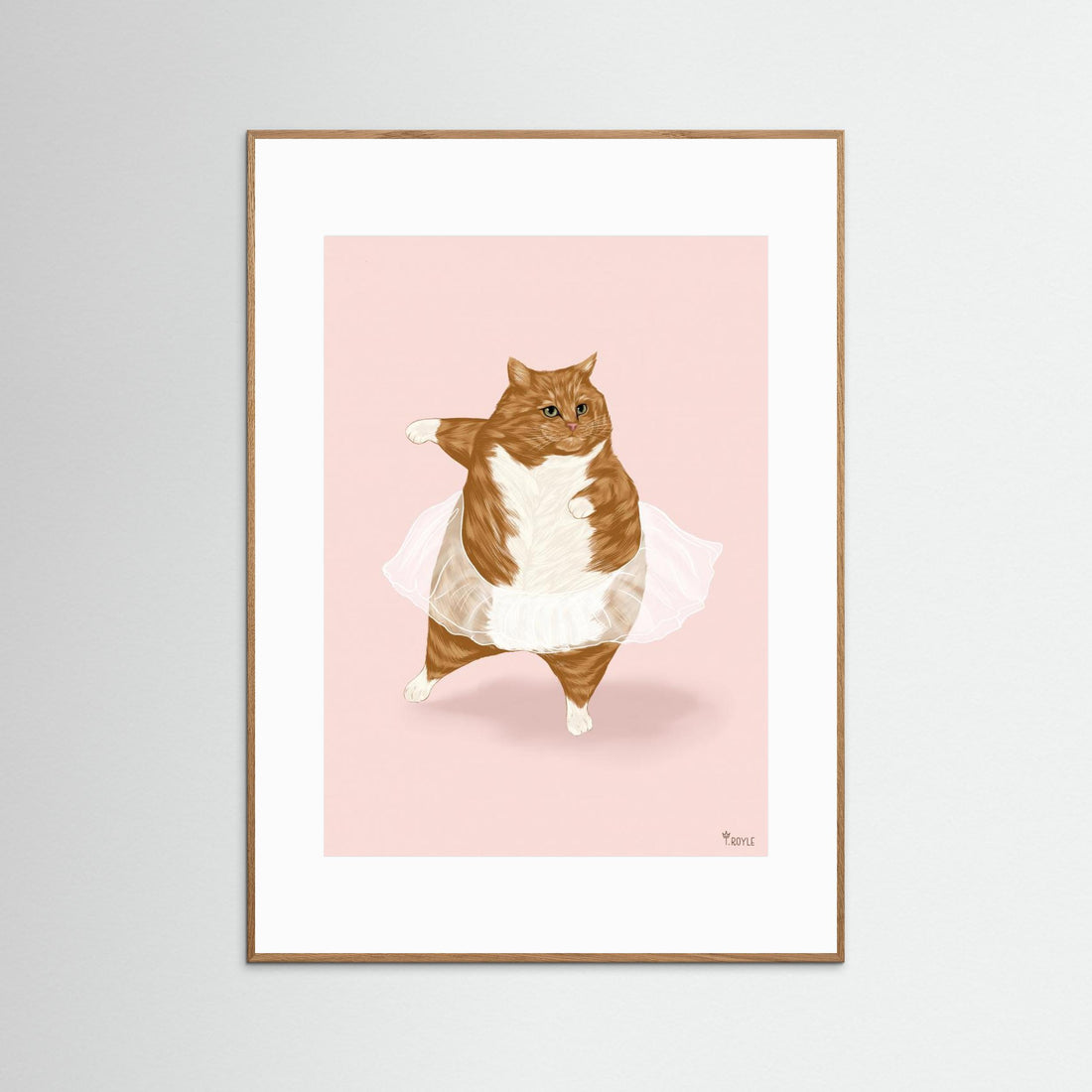 Ballet Cat - 'I can do anything I dream of' by Tara Royle