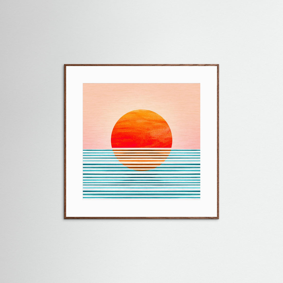 Minimalist Sunset III by Kristian Gallagher