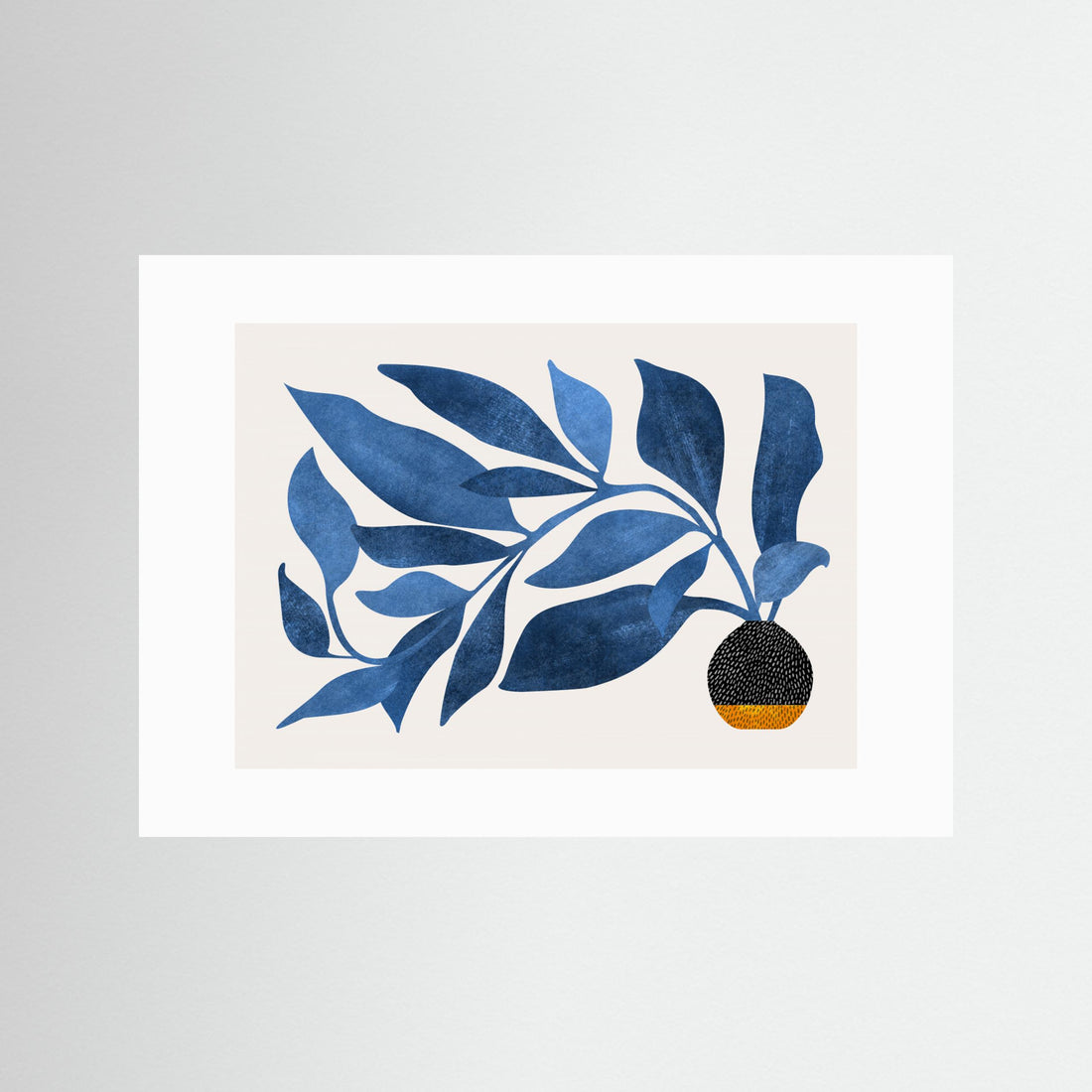 Wandering Ivy in Blue by Kristian Gallagher