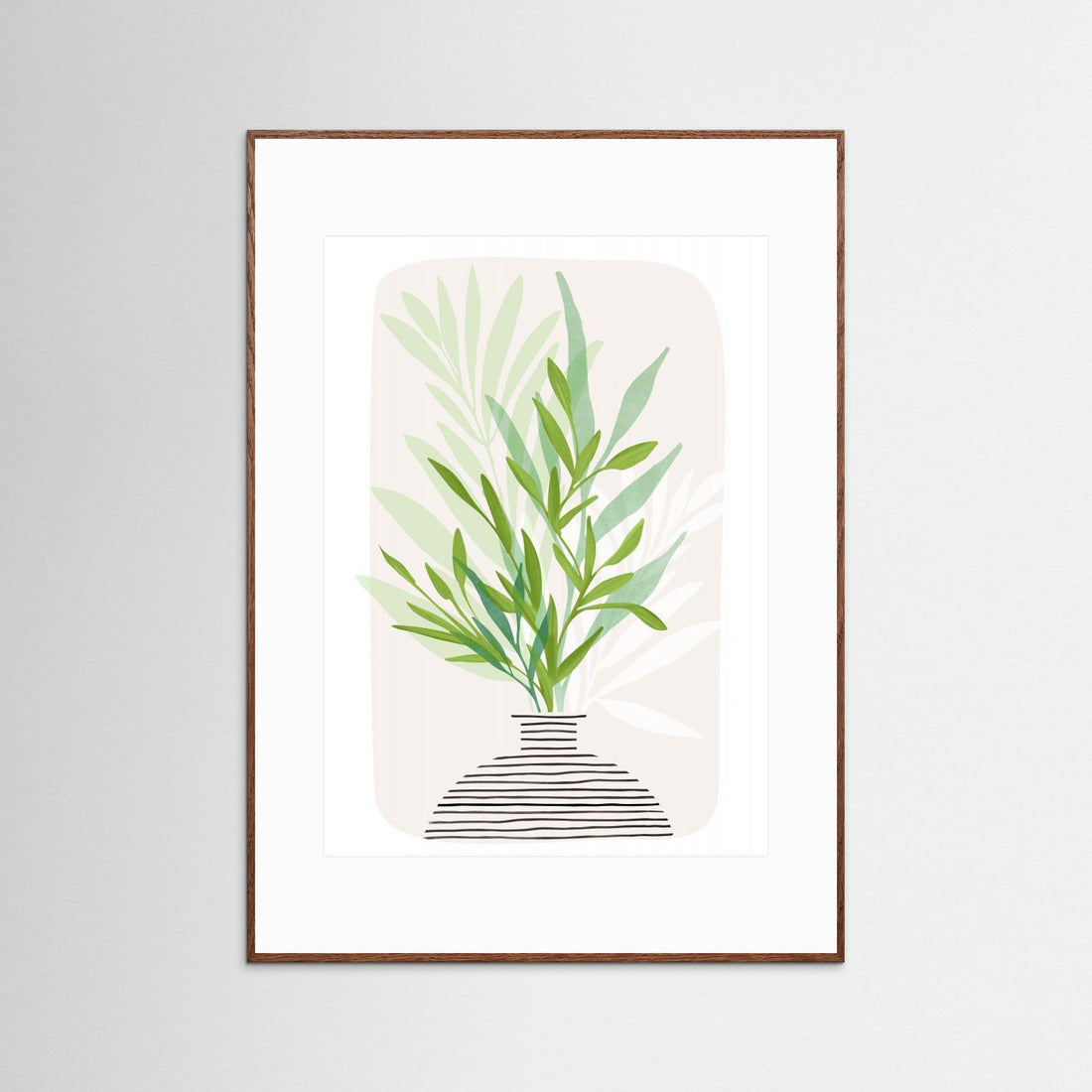 Painted Olive Branch Still Life by Kristian Gallagher