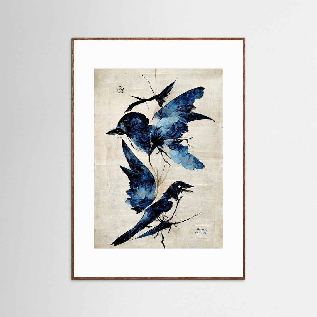 Blue Birds by Treechild