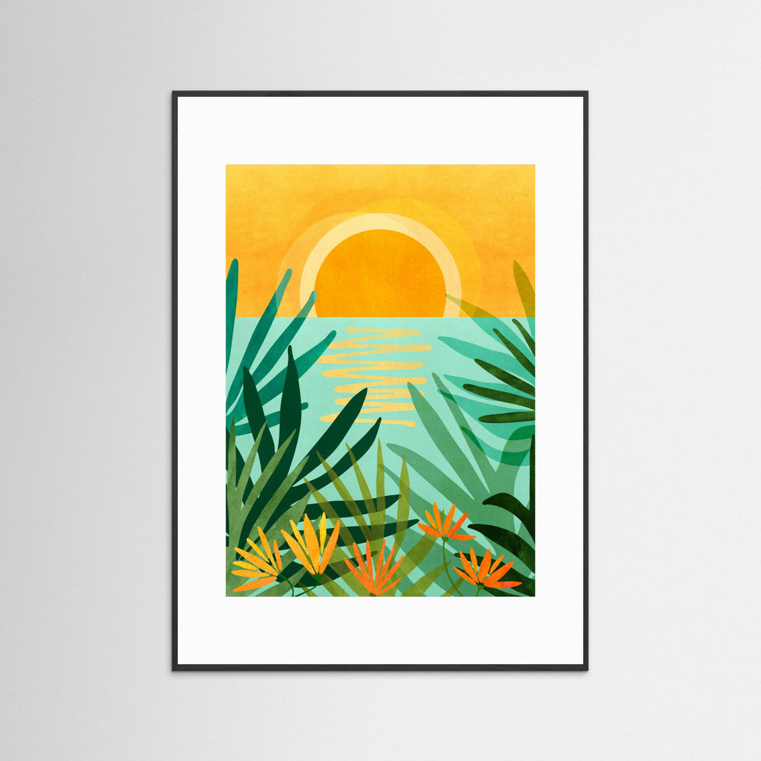 Peaceful Tropics by Kristian Gallagher