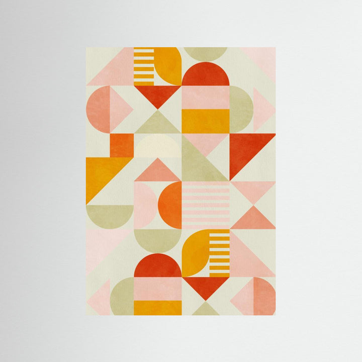 Bauhaus Fun Pastel by Ana Rut Bre