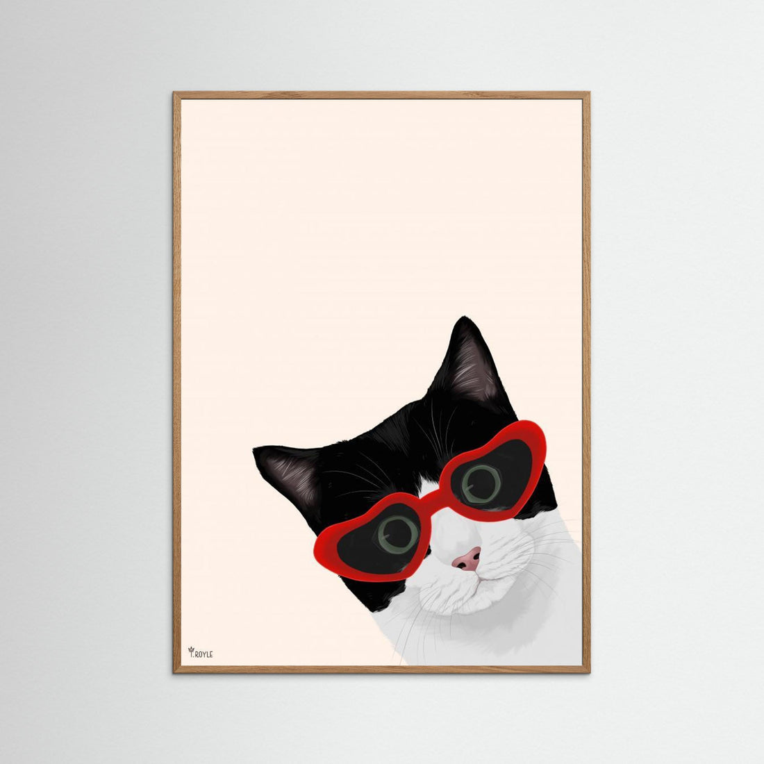 Vintage Cheeky Cat by Tara Royle