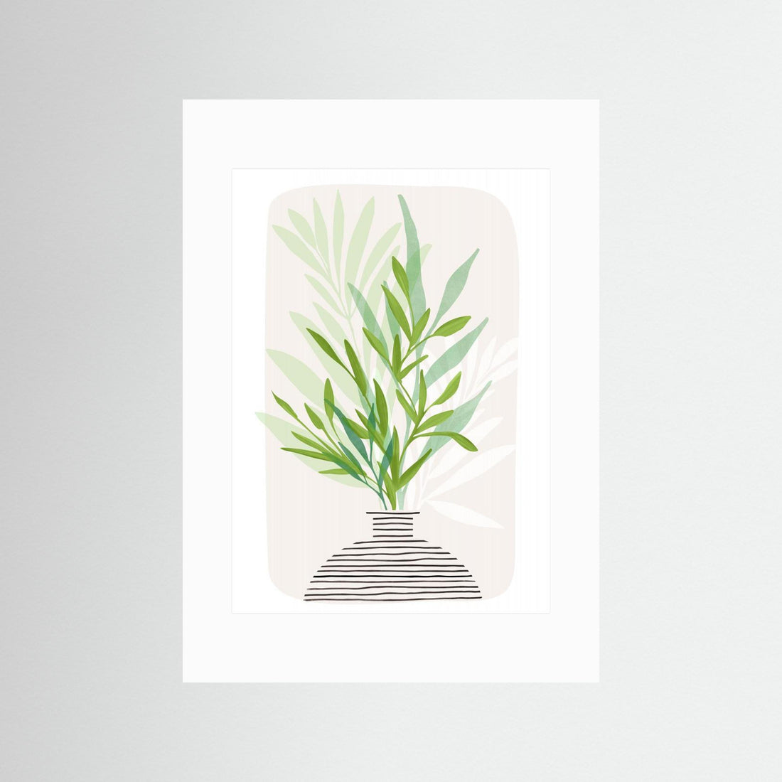 Painted Olive Branch Still Life by Kristian Gallagher