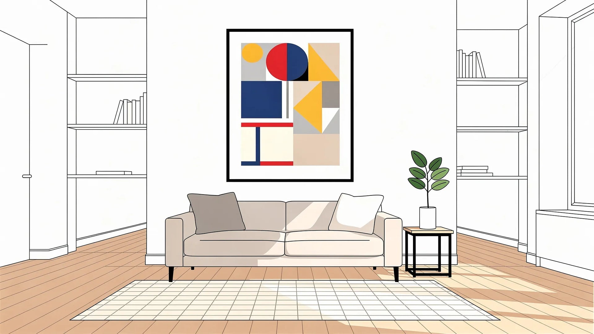 Bauhaus Art Prints: Iconic Shapes for Modern Homes