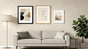 Posters with Frames: Easy Ways to Elevate Walls