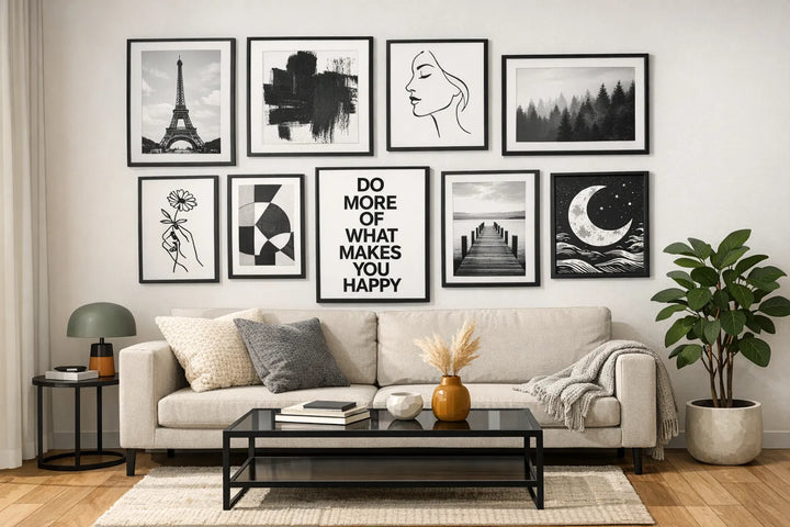 Black and White Prints: Styling Tips for Any Room