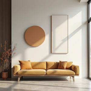 Abstract Wall Designs Elevate Spaces with Shapes at Home