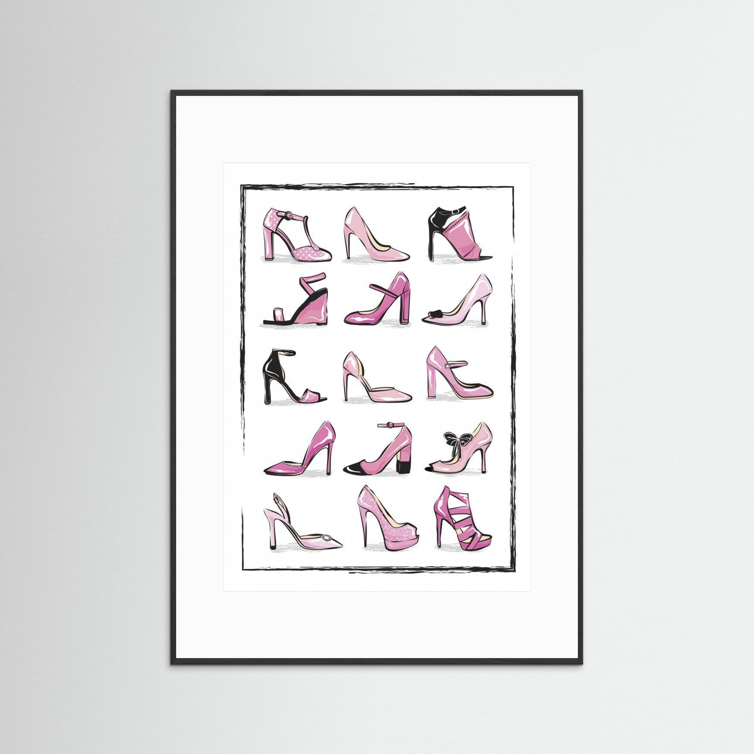 Pink Shoes by Martina