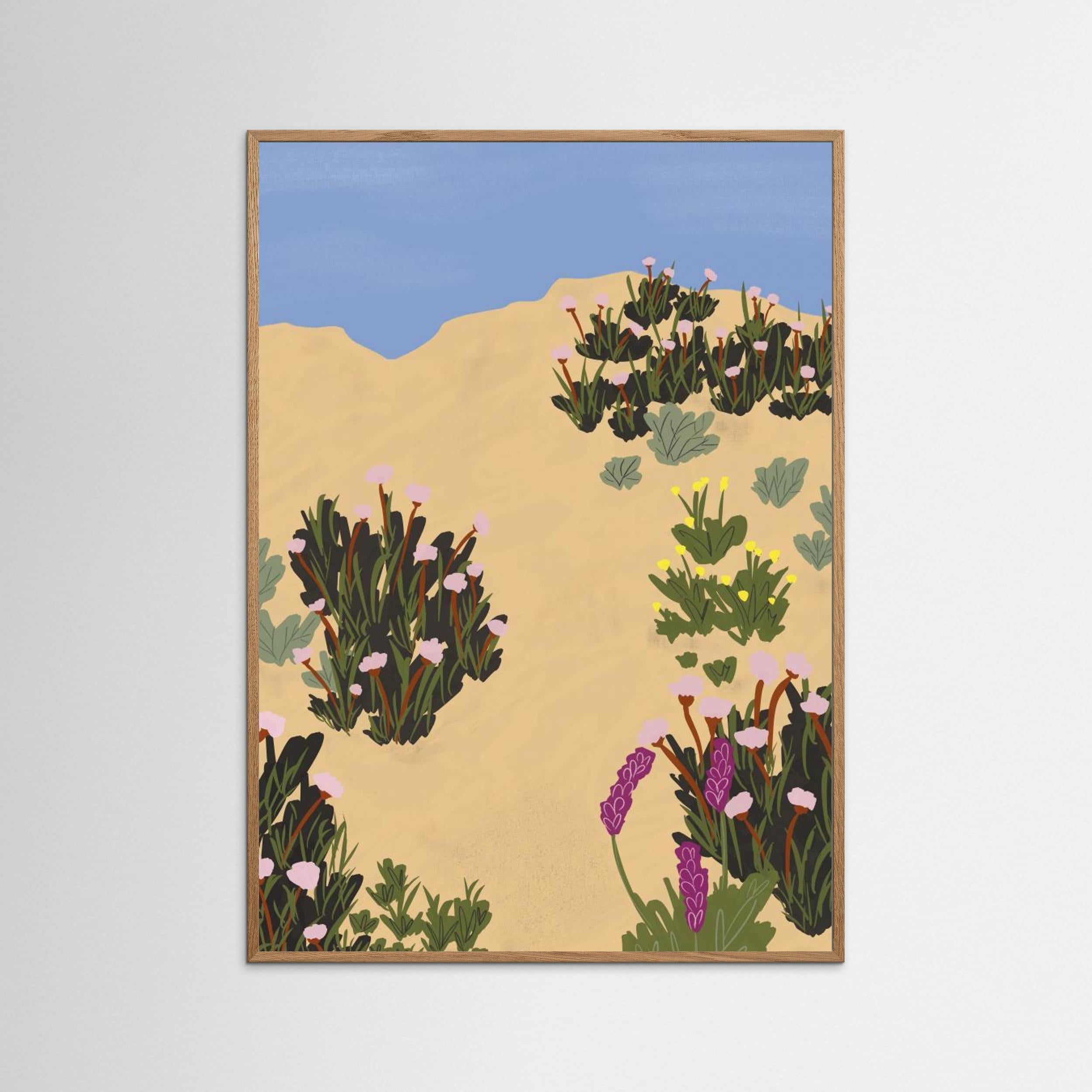 Wildflowers in the Dunes by Alix Campbell