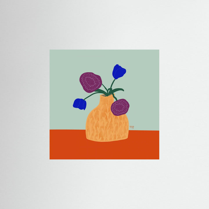 Potted Florals by Alix Campbell