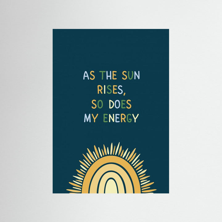 What a Wonderful World - Affirmation Poster 03 by Olena Kovalova