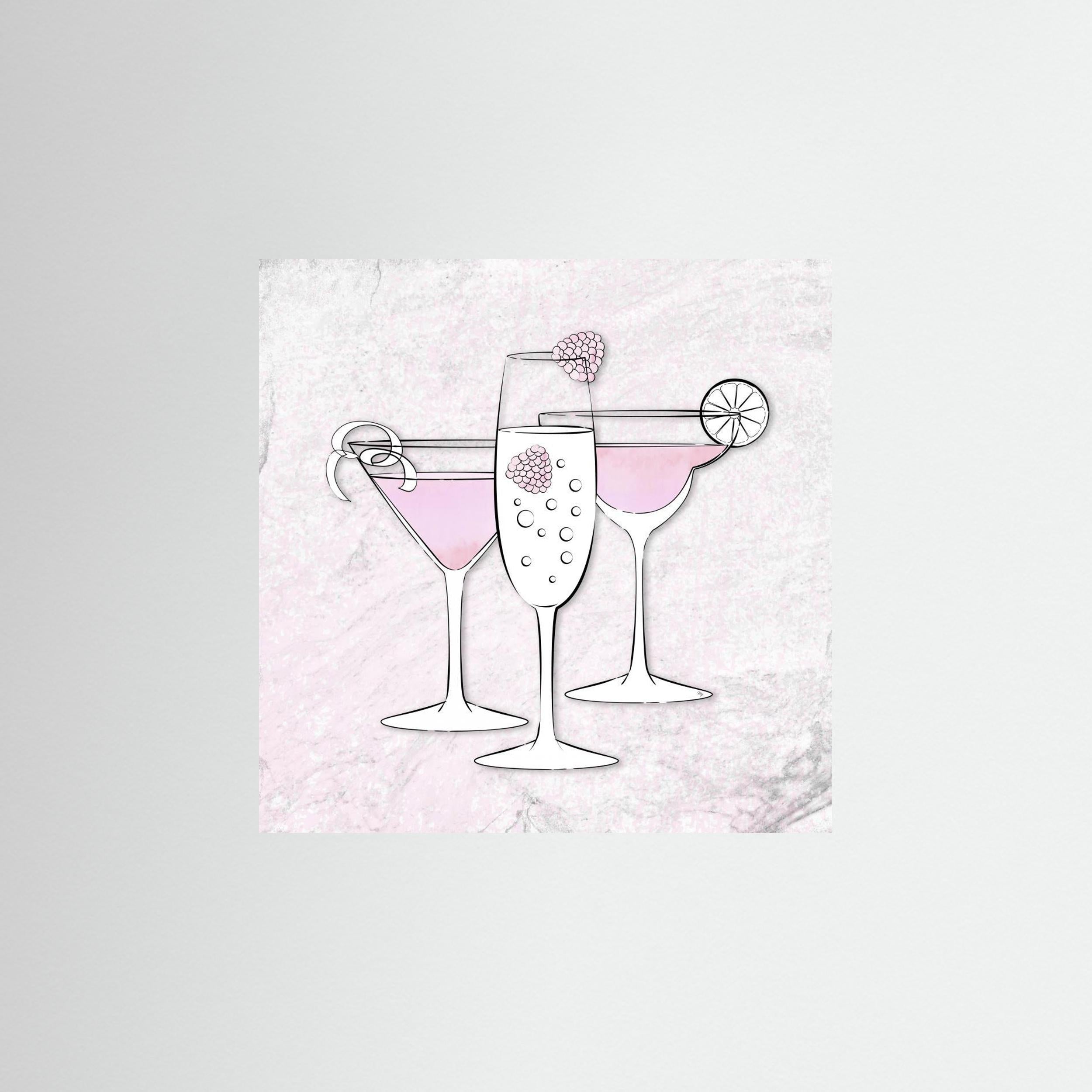 Pink Drinks by Martina