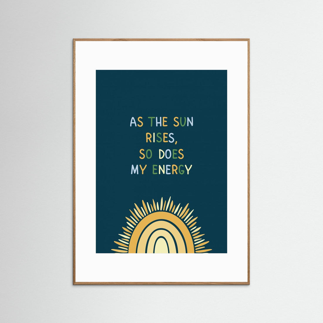 What a Wonderful World - Affirmation Poster 03 by Olena Kovalova