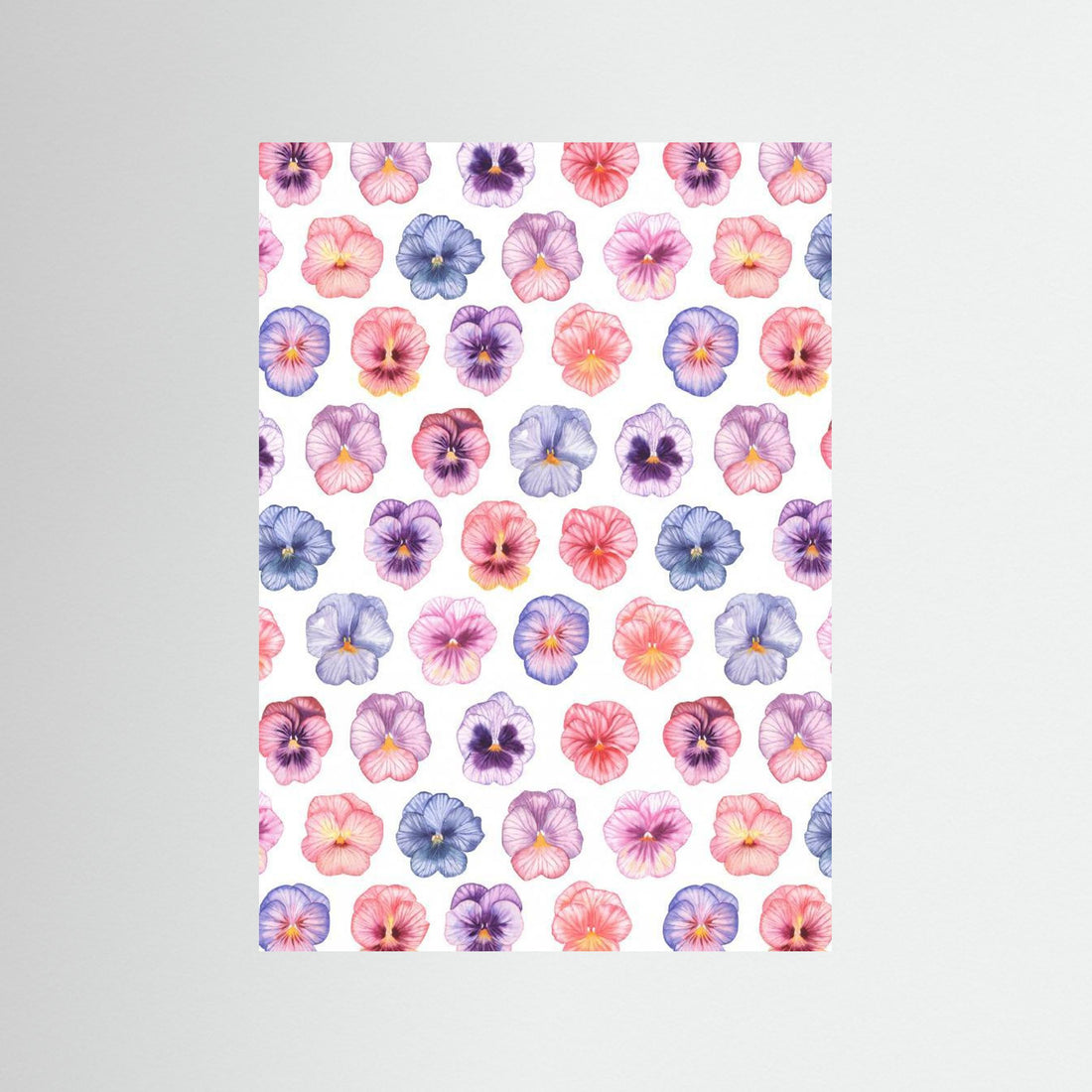 Pansy pattern by Linda Sitniece