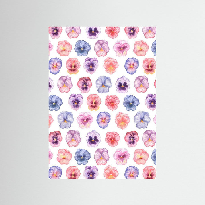 Pansy pattern by Linda Sitniece