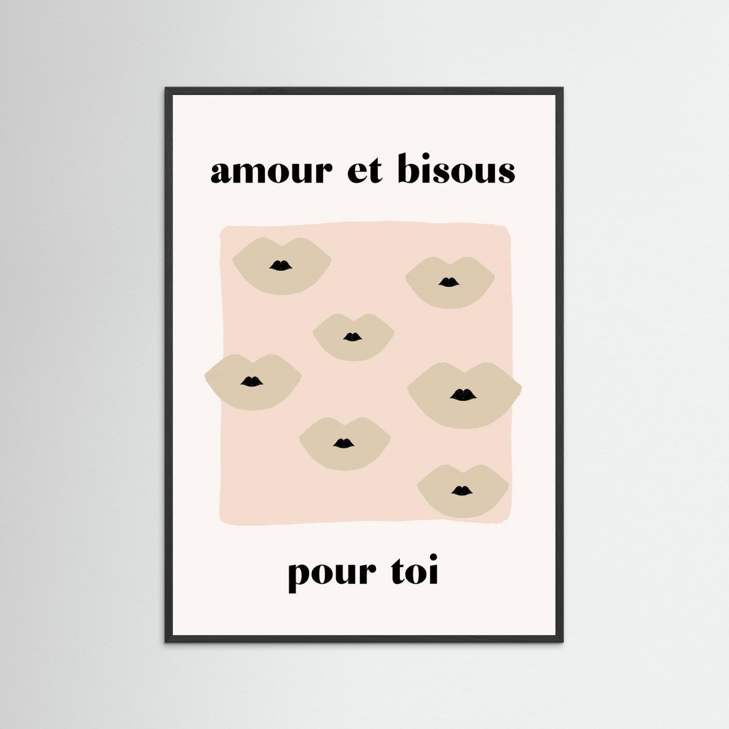 French Kiss Poster by Aislinn Simmonds