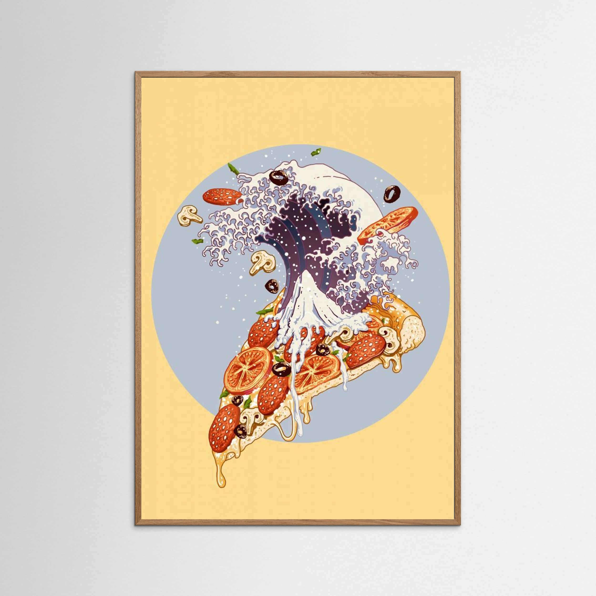 kanagawa pizza by Adam Lawless