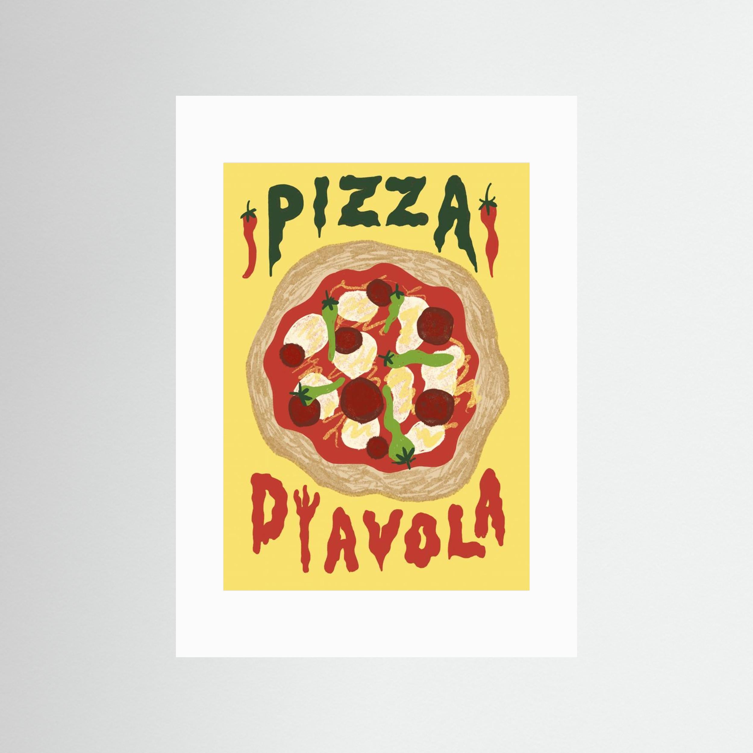 Pizza Diavola by Studio Dolci