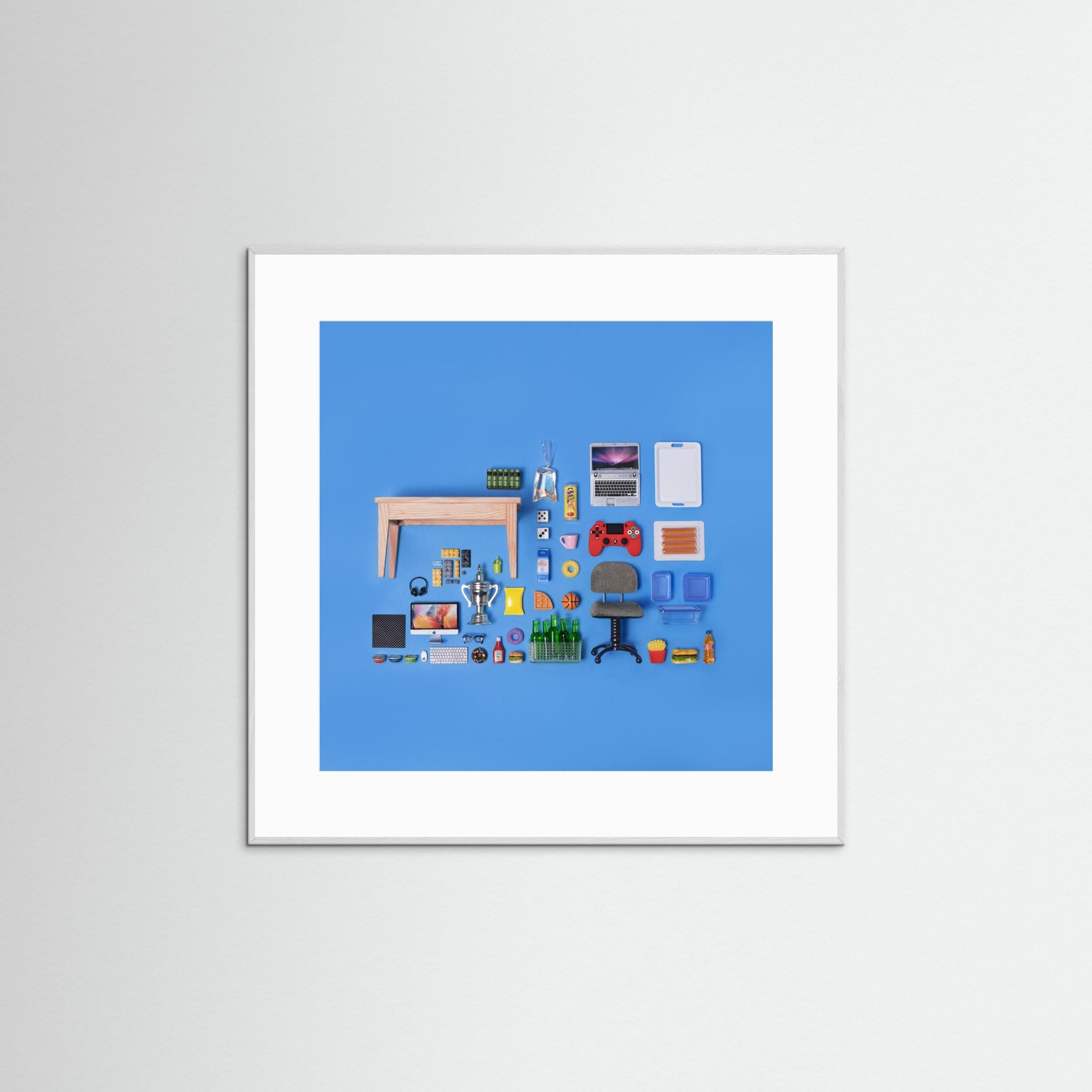 Dollhouse inventory / dark blue by Julia Ramiro