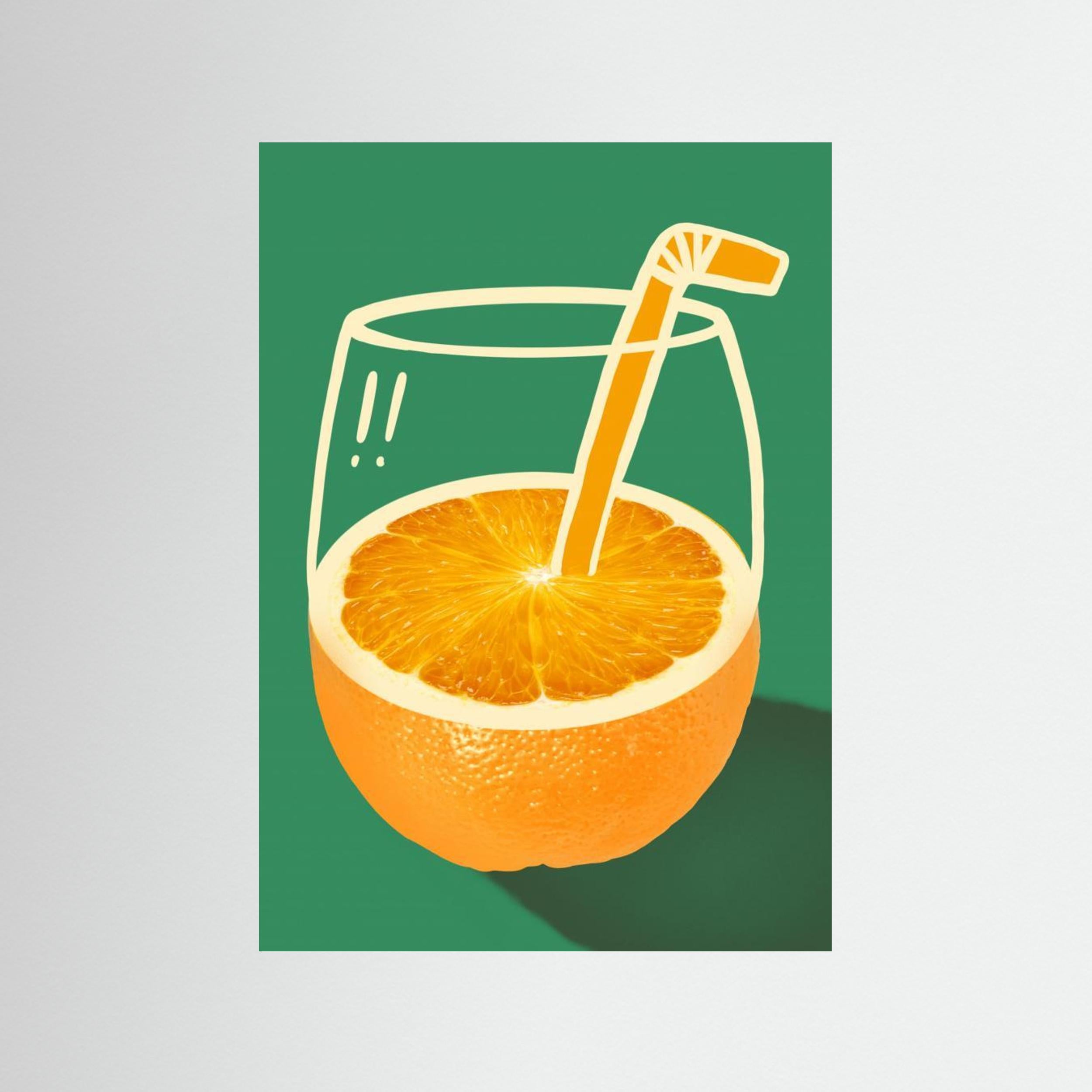 Orange juice by Little Dean