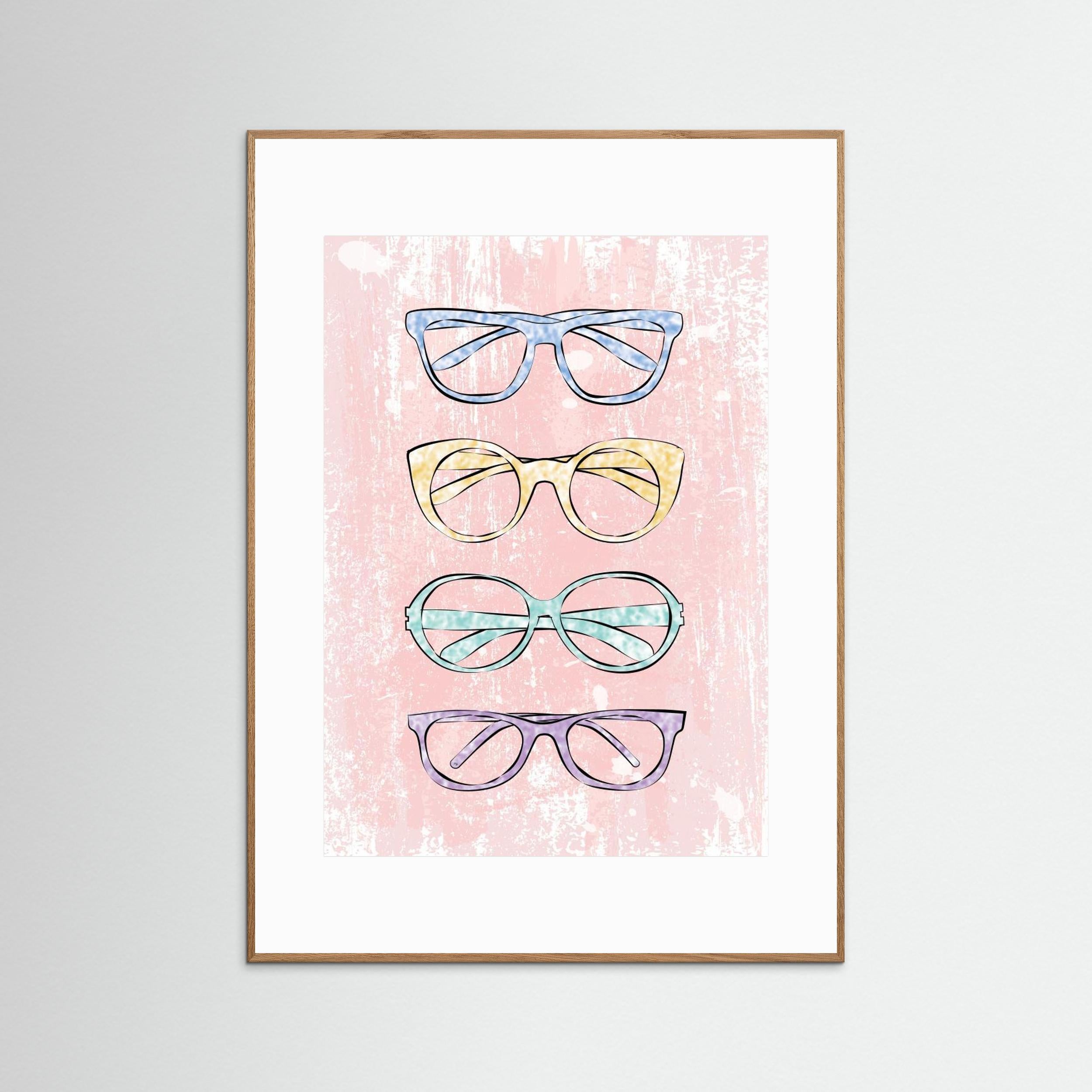 Pink Glasses by Martina
