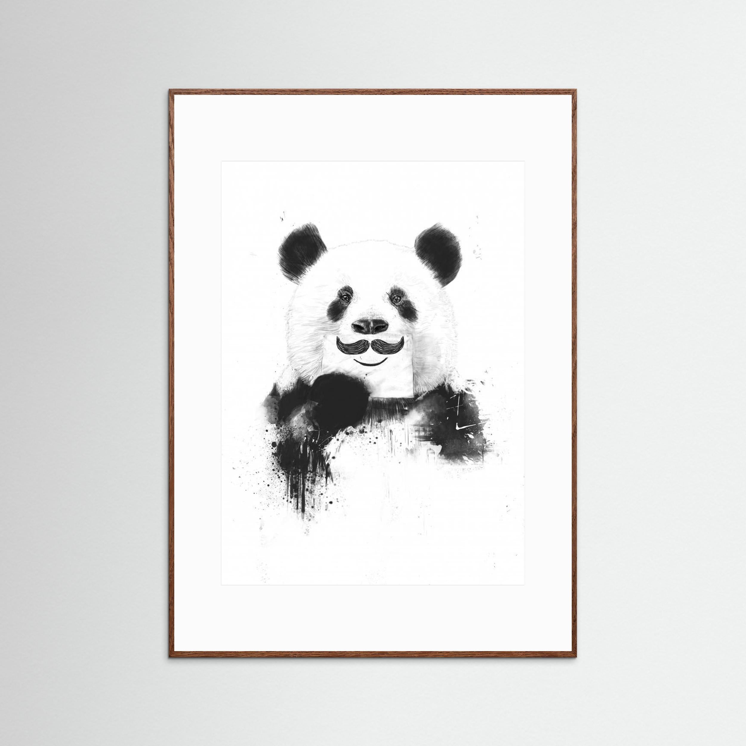 Funny panda by Balazs Solti