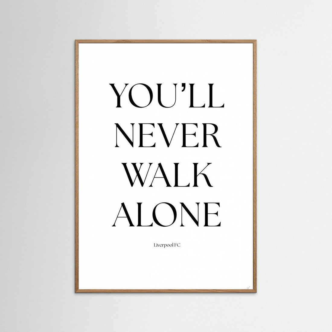 You will never walk alone by Anne Marie Volfova