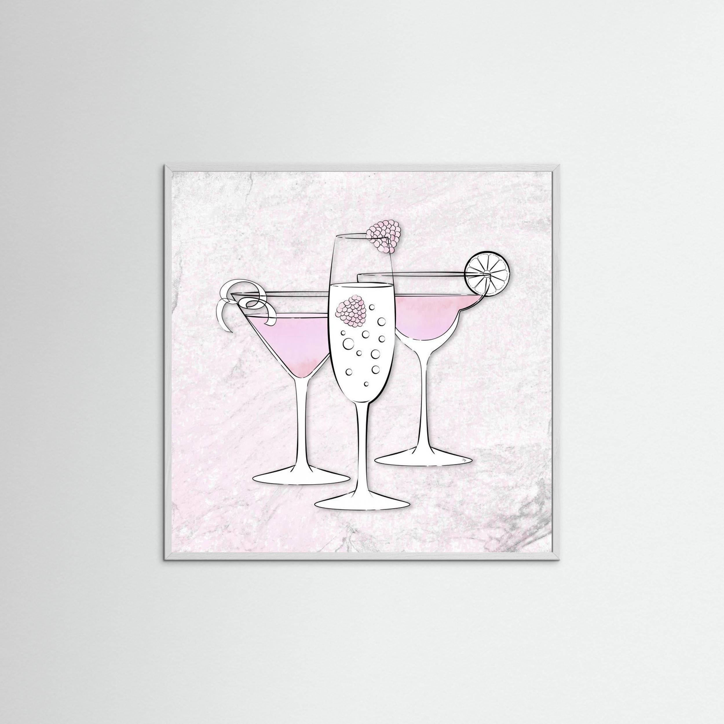 Pink Drinks by Martina