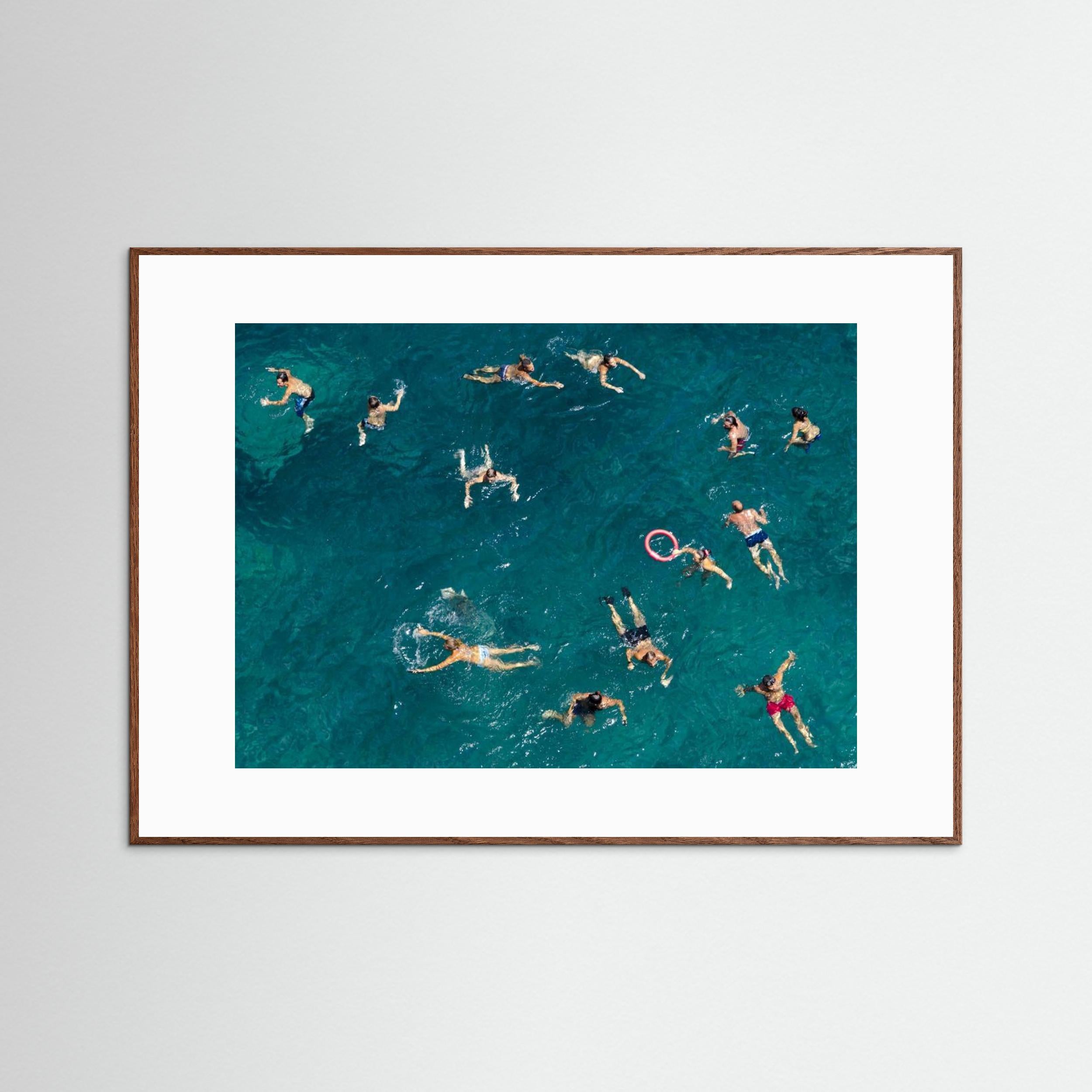 Blue water swim by Carlo Tonti