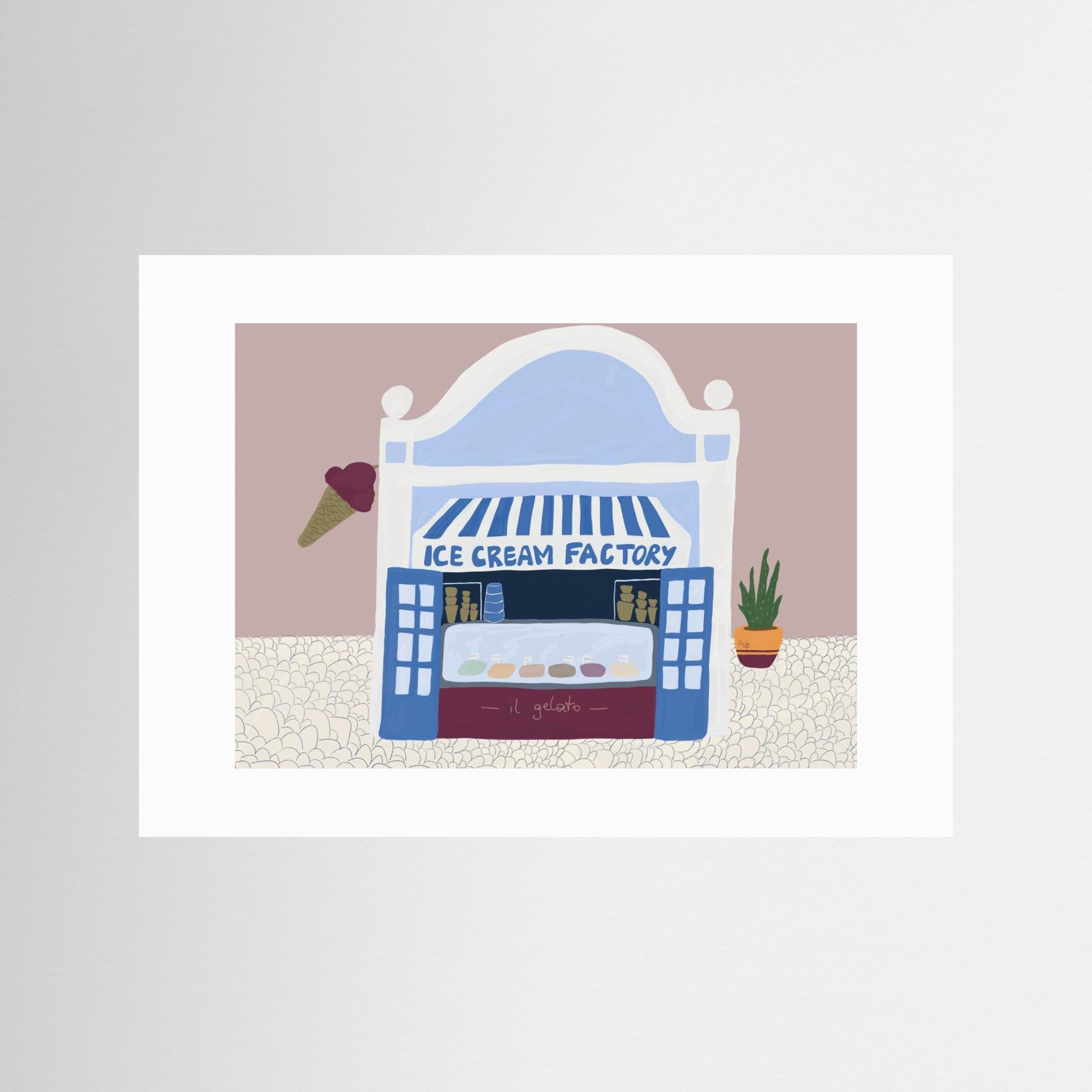Ice Cream Factory by Alix Campbell