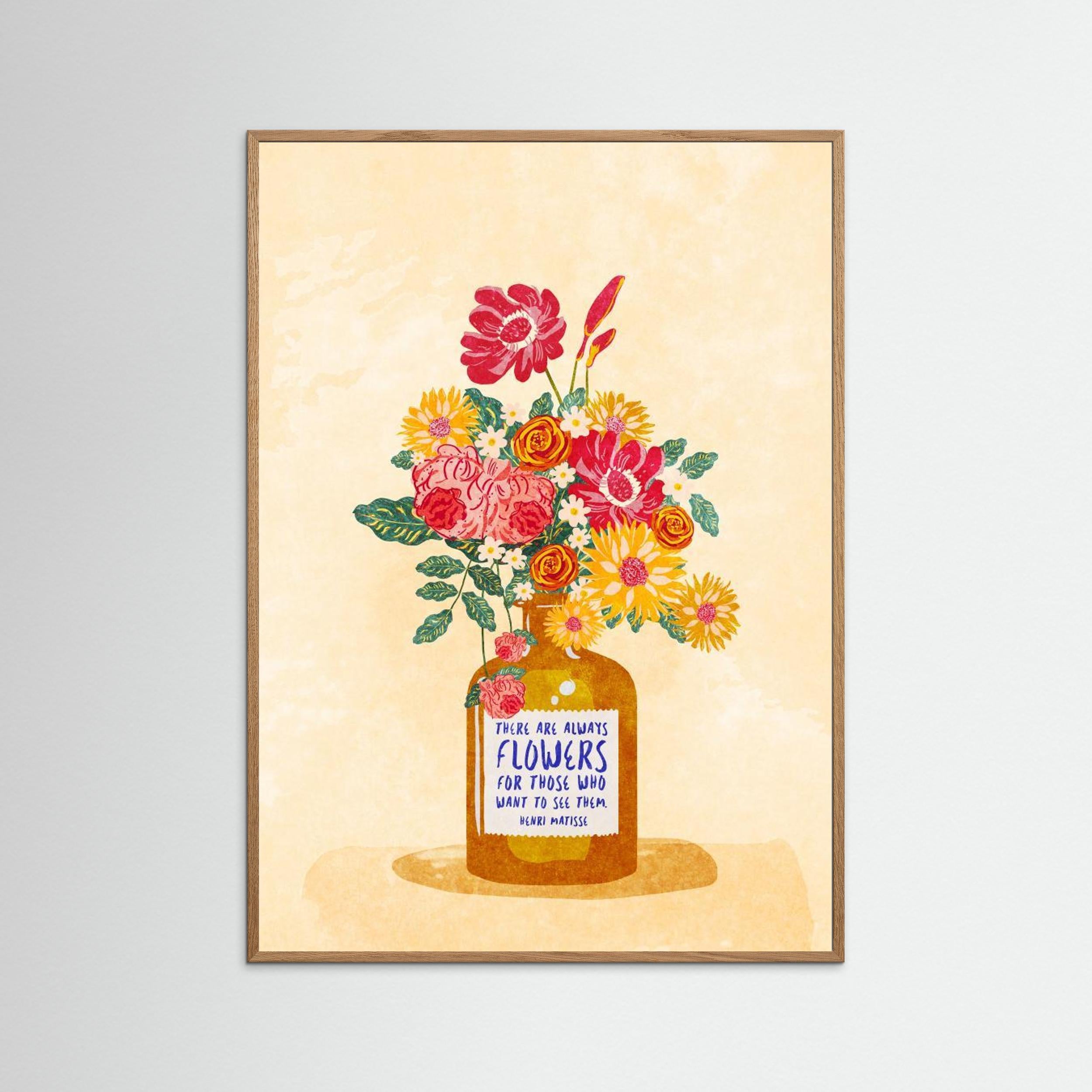 Always flowers by Raissa Oltmanns