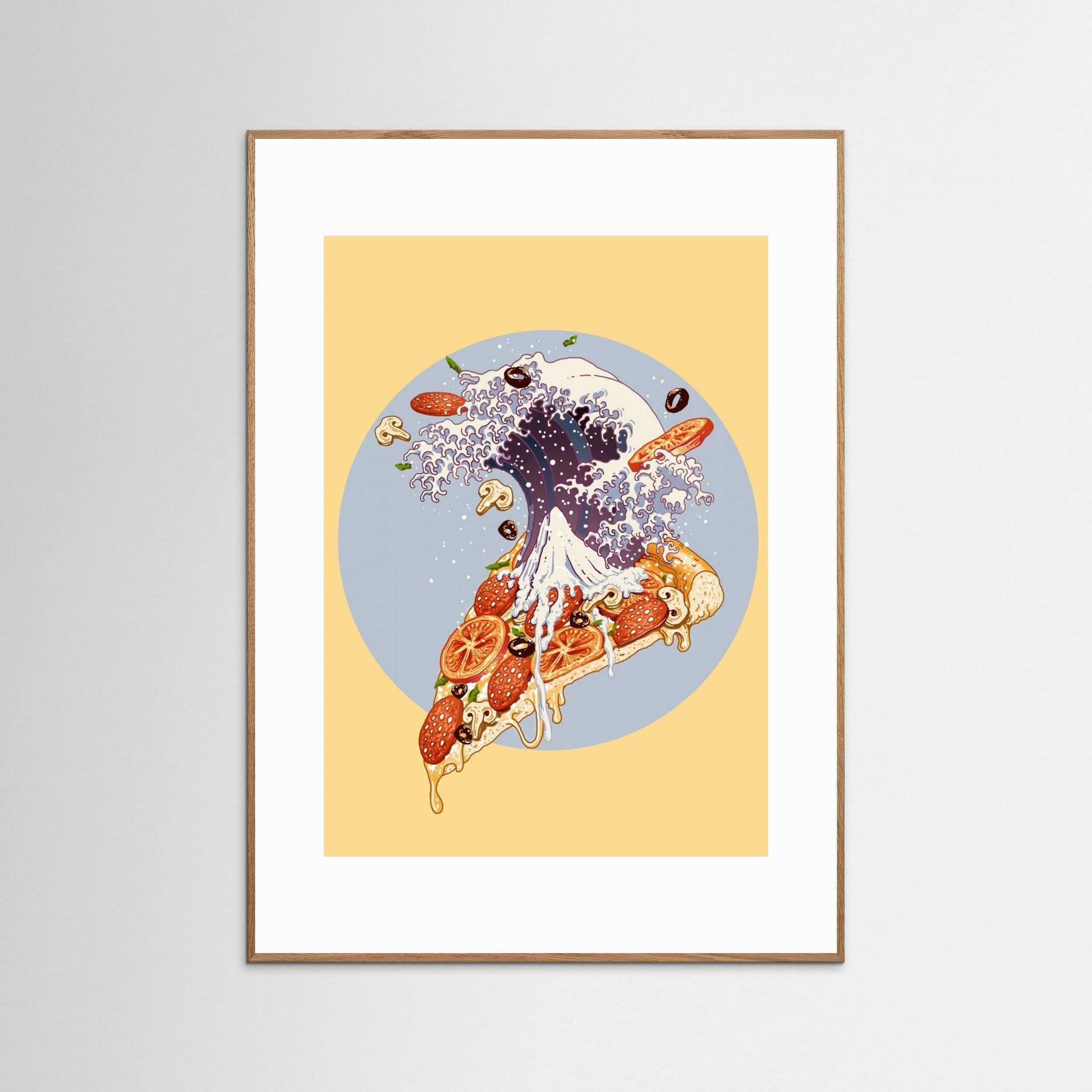 kanagawa pizza by Adam Lawless