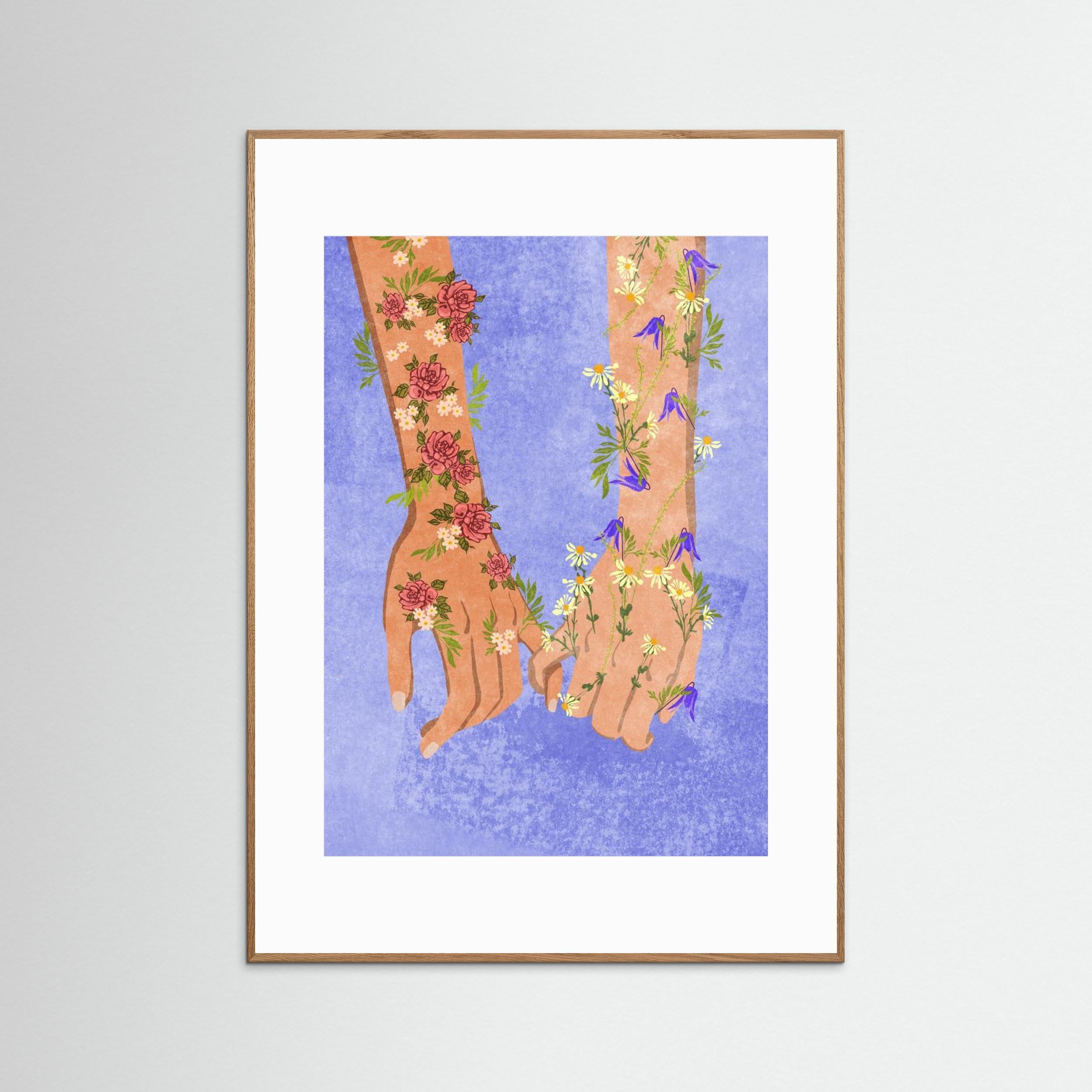 Holding hands by Raissa Oltmanns