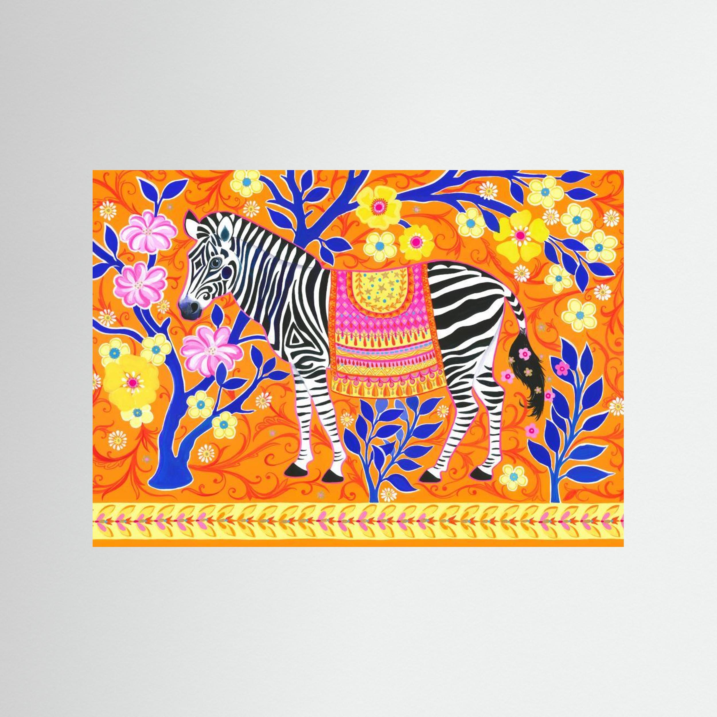 Zebedaios the Zebra by Isabelle Brent