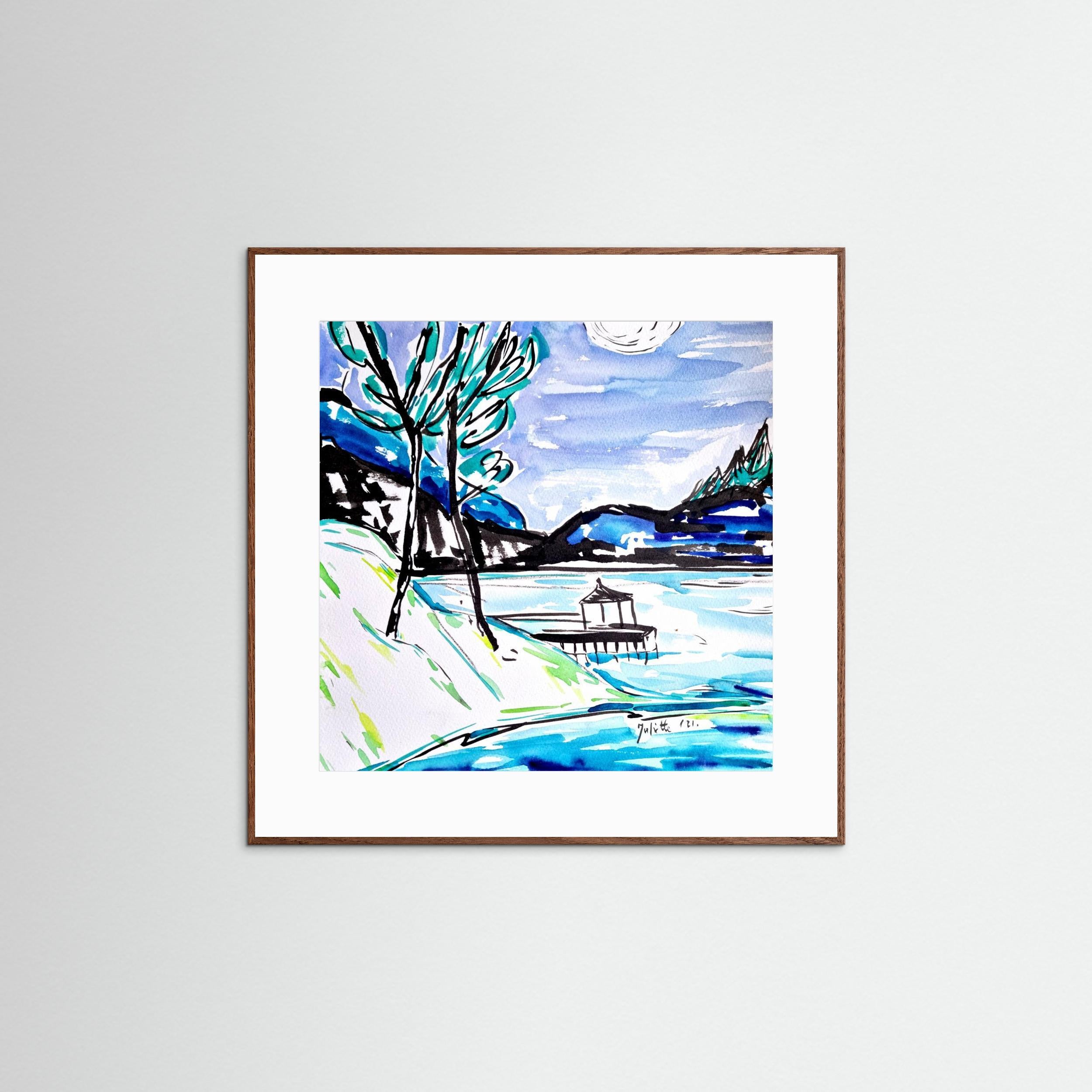 Japanese landscape by Julija Belickienė