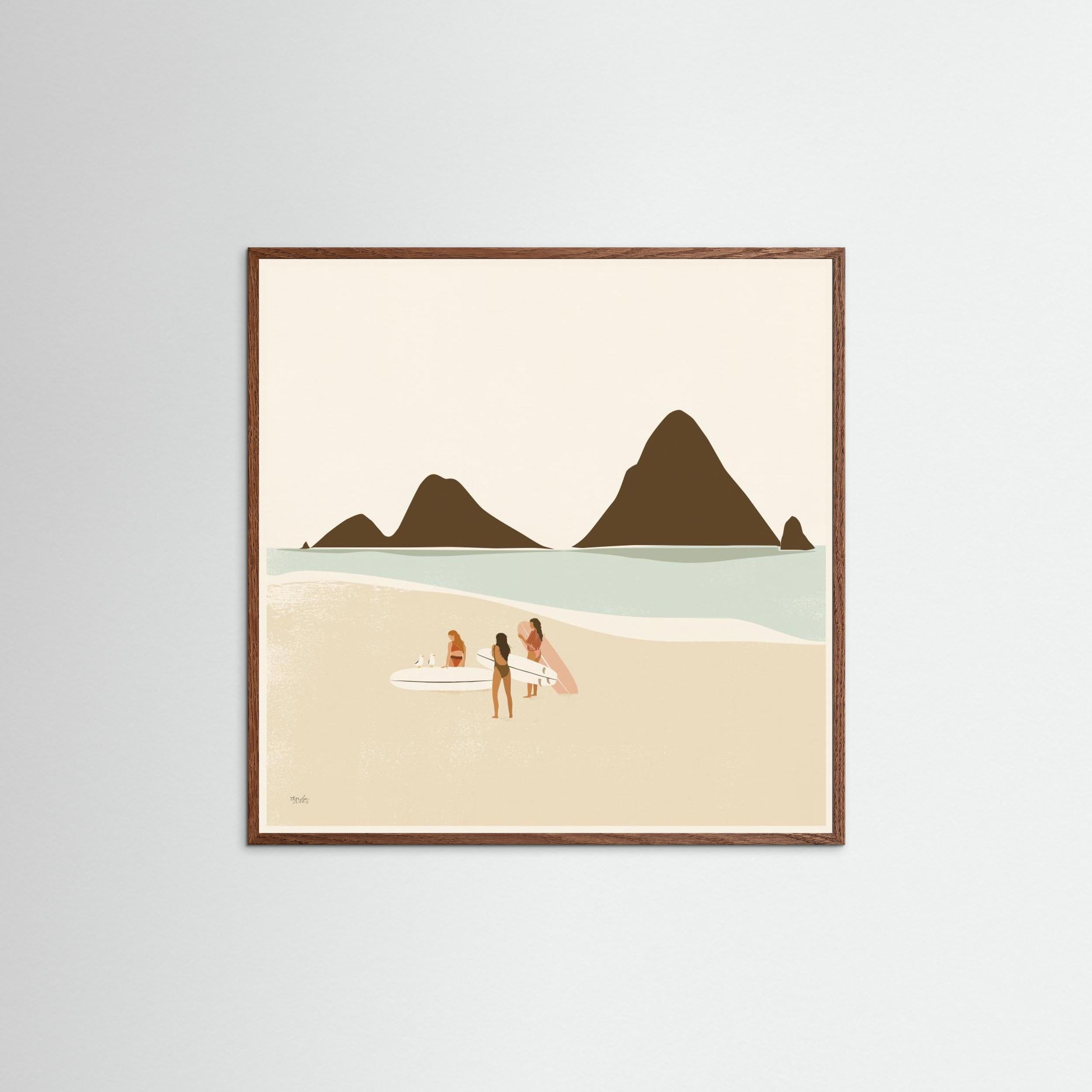 Surf Club by Andi Bell Art