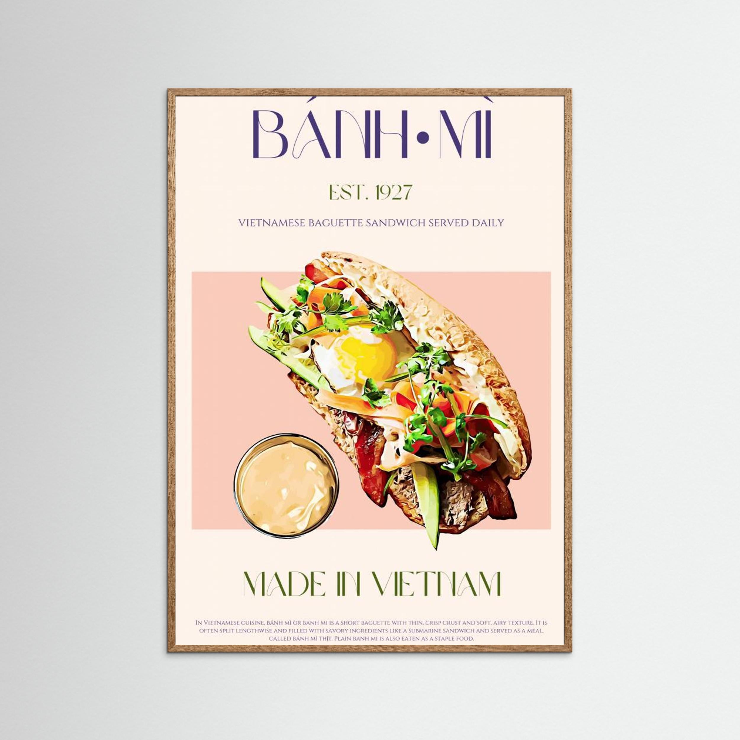 23ratiobanhmiprint by Nazma Khokhar