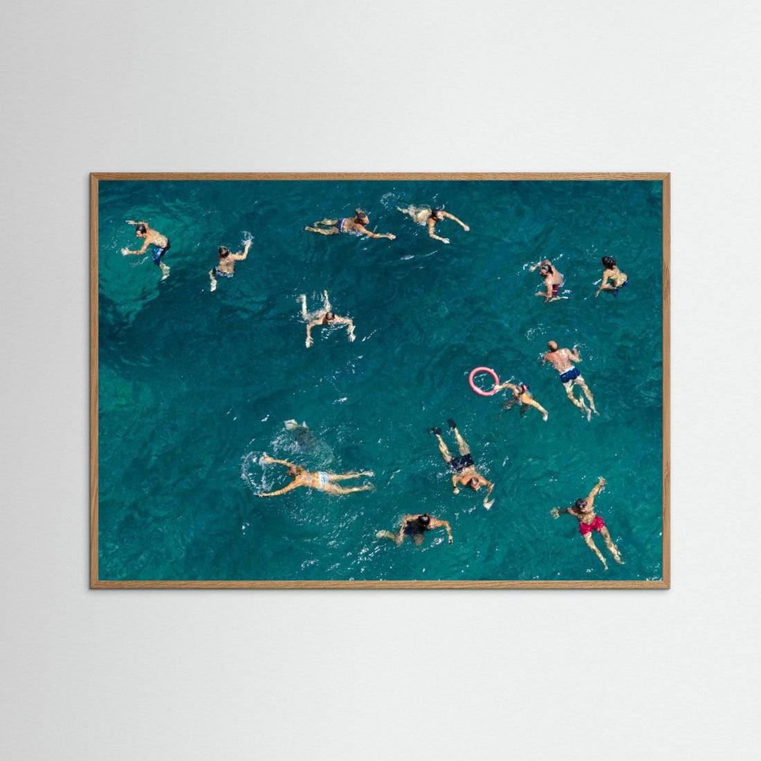 Blue water swim by Carlo Tonti