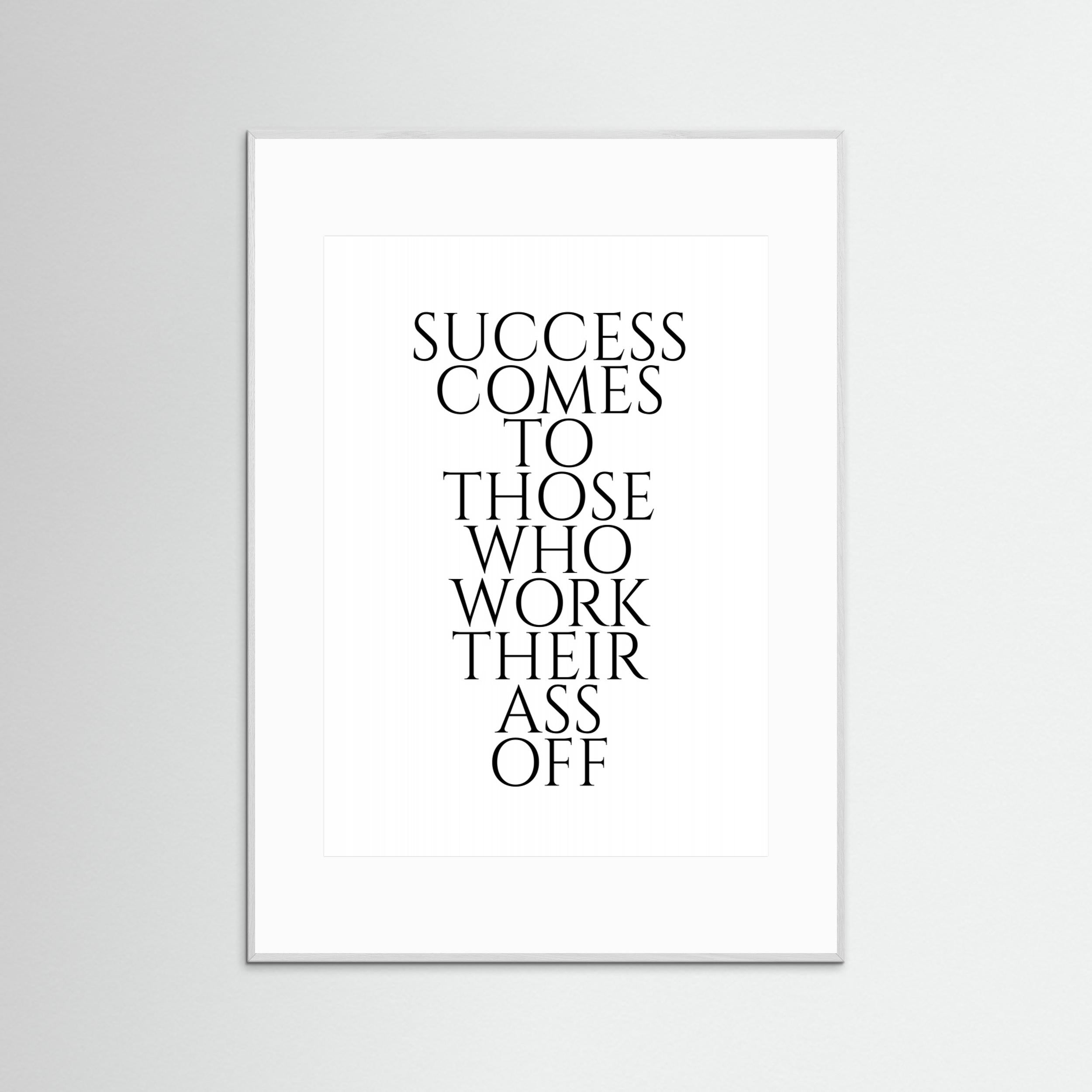 Success Comes by Andreas Magnusson