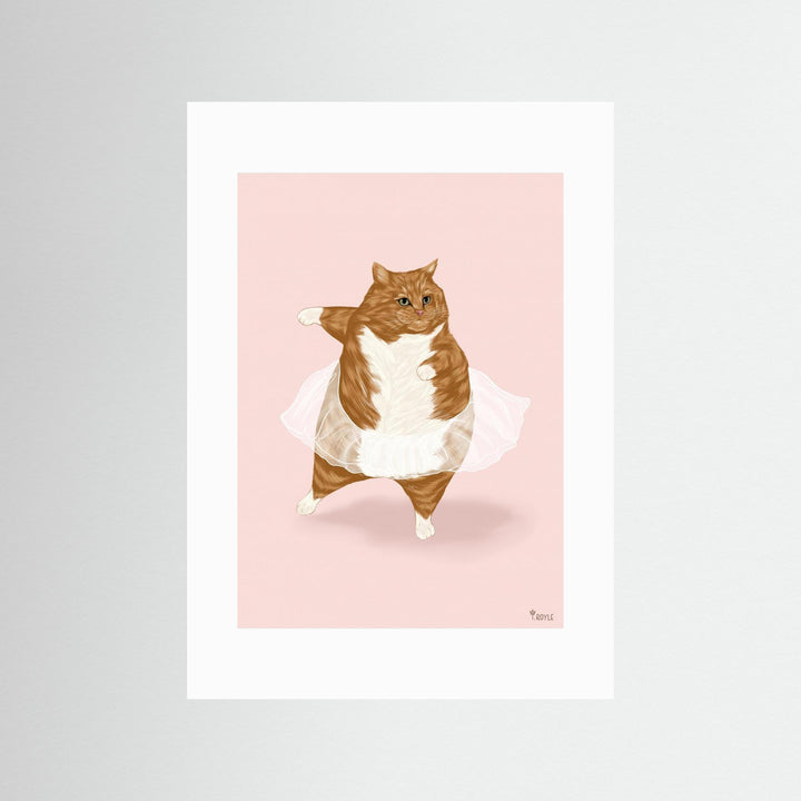 Ballet Cat - &#039;I can do anything I dream of&#039; by Tara Royle