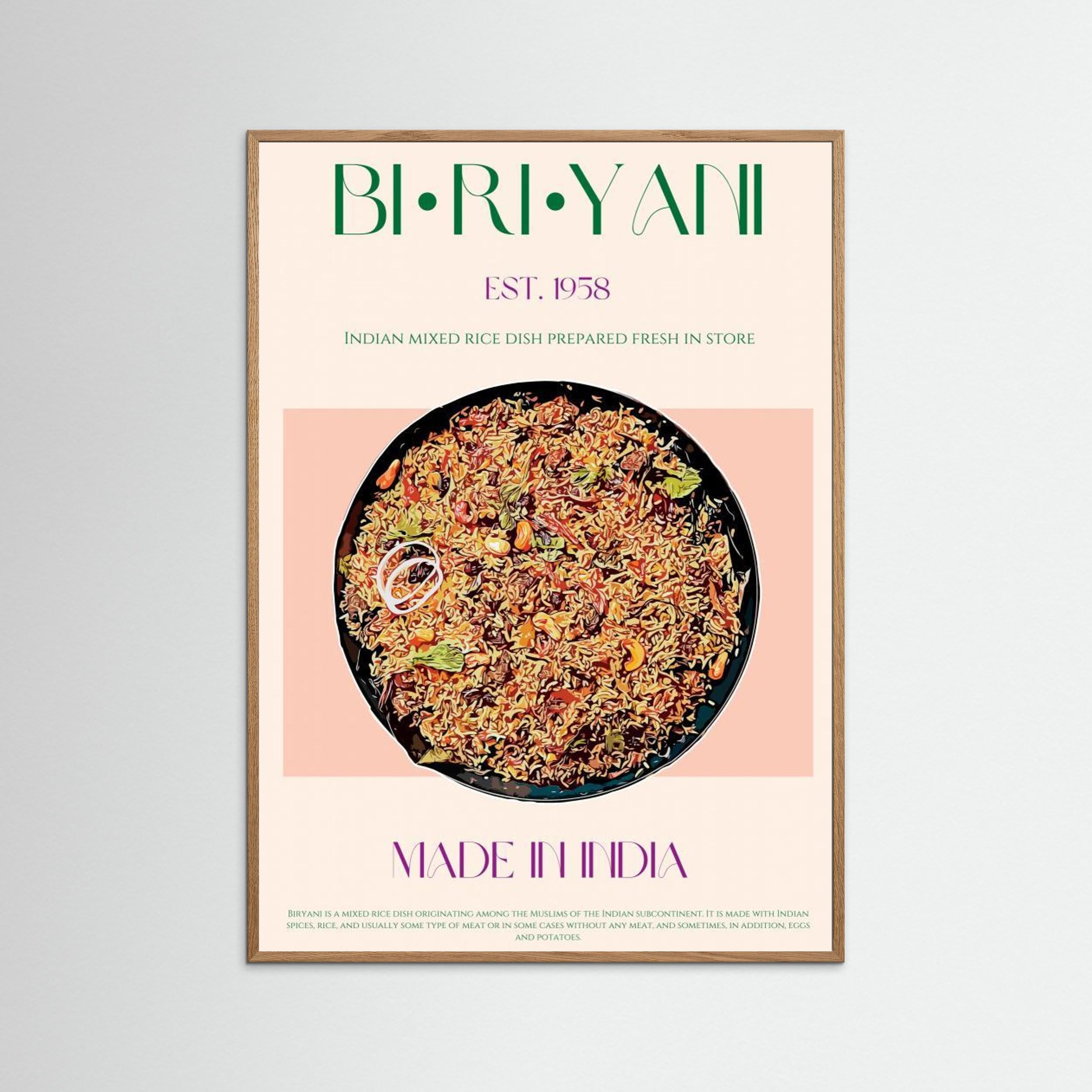 23ratiobiriyaniprint by Nazma Khokhar