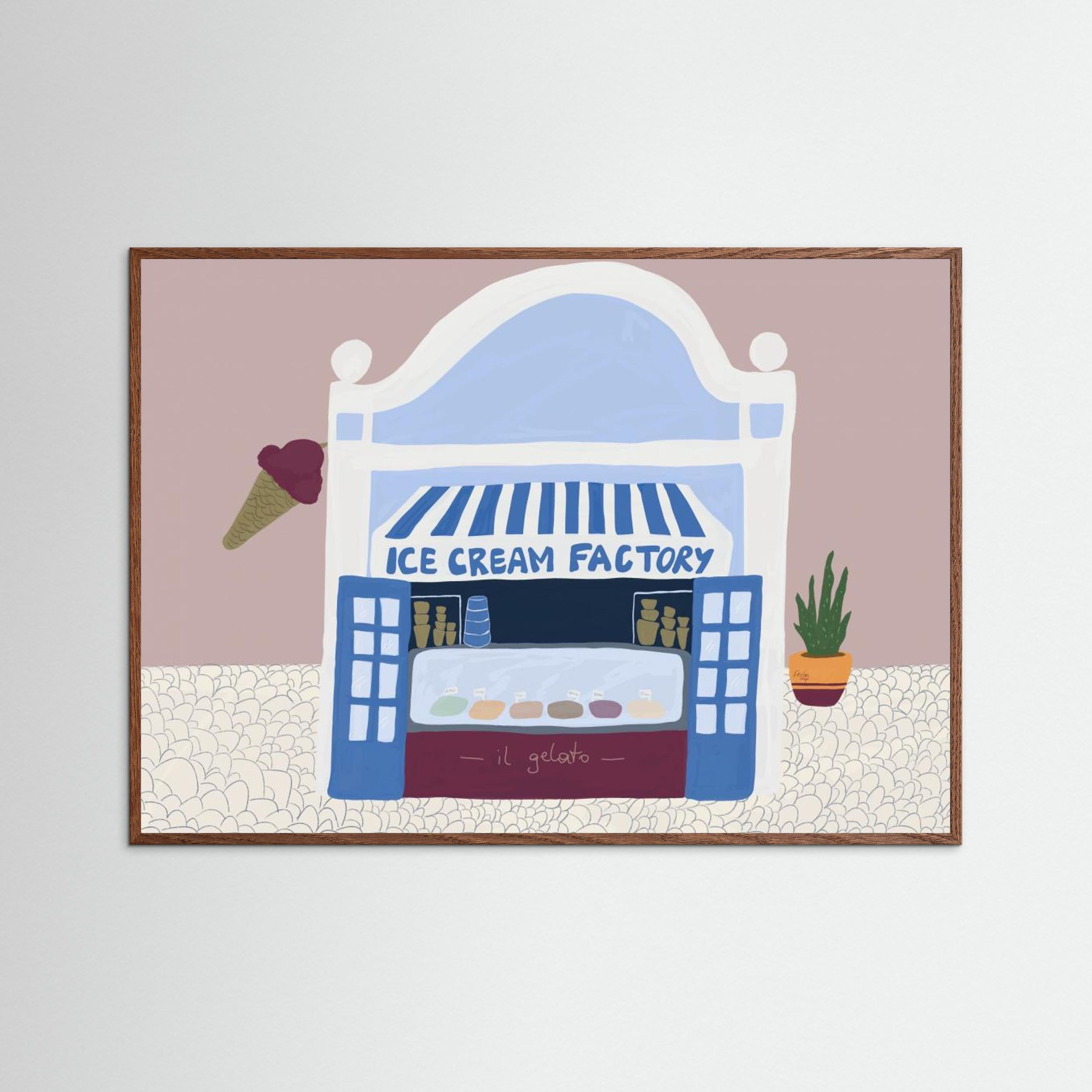 Ice Cream Factory by Alix Campbell