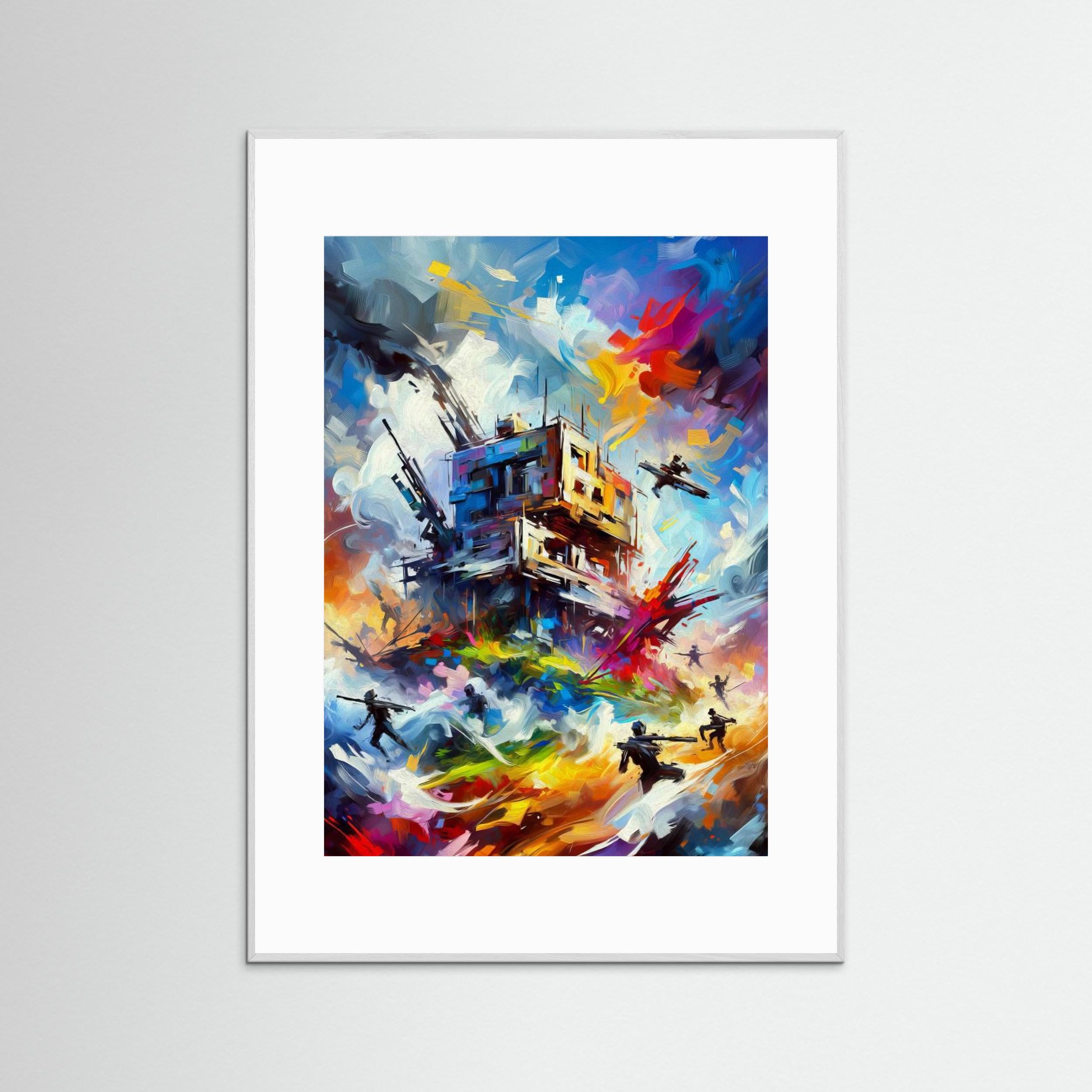 Fortnite Abstract by Andreas Magnusson