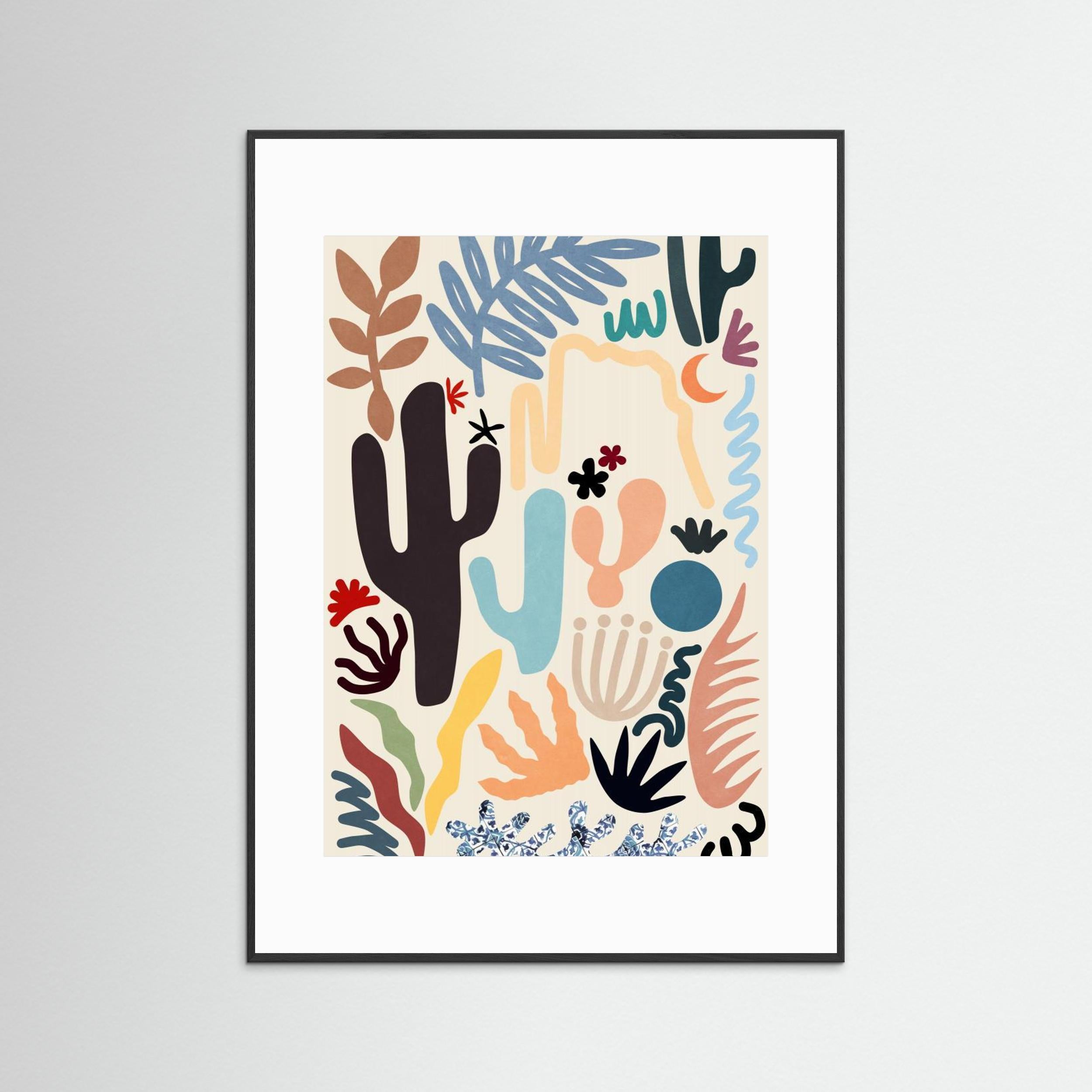 Desert Flora Colors and Shapes by Amini54