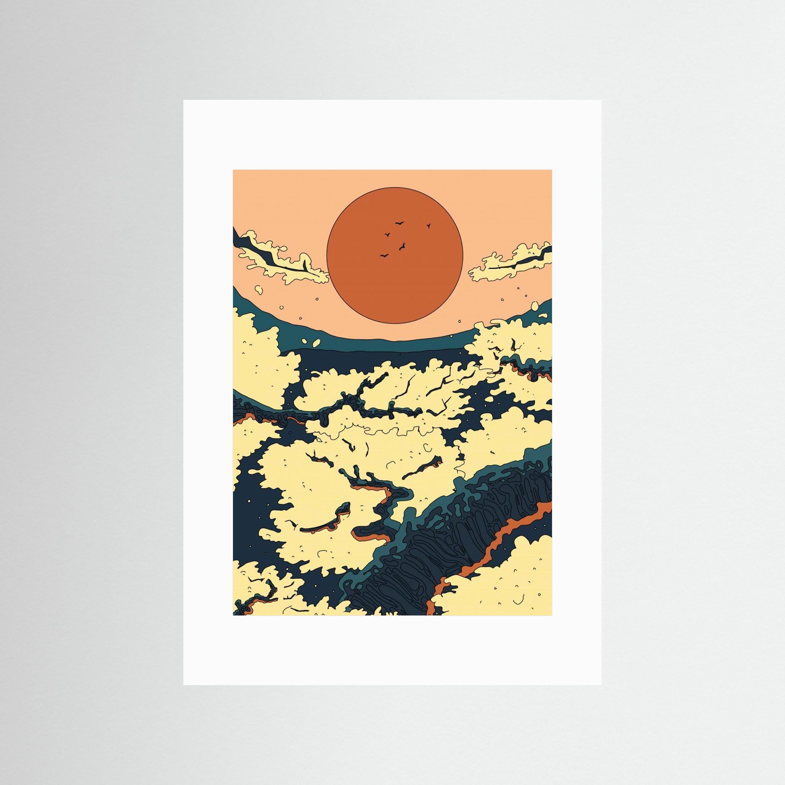 Japanese Sunset by Nicholas