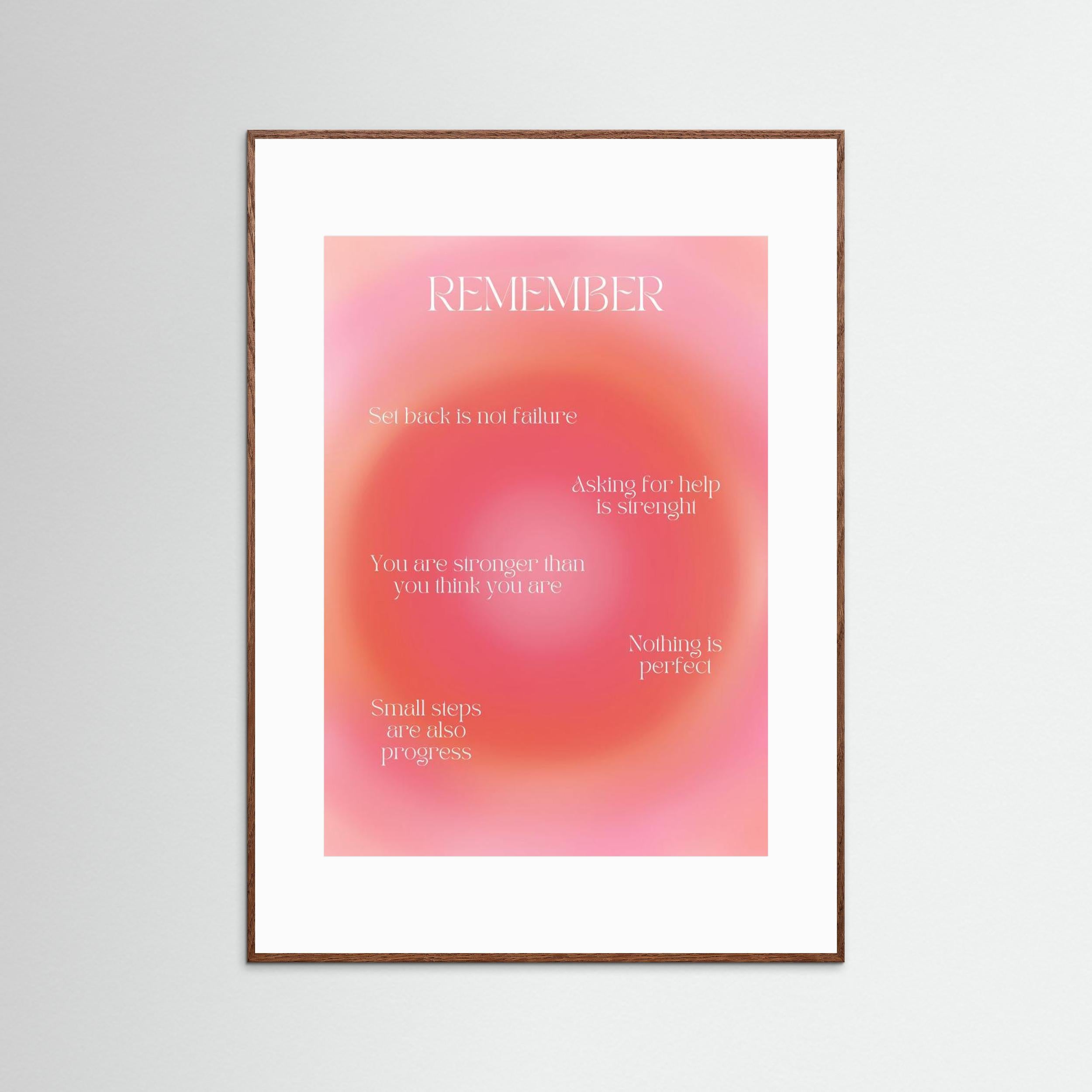 Motivational Aura Poster by Amélie